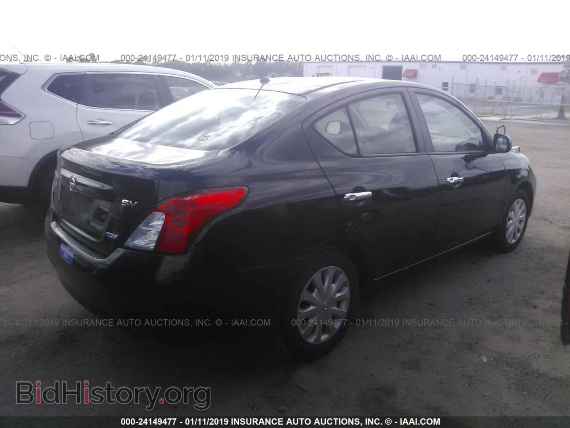 2012 NISSAN VERSA - VIN: 3N1CN7AP7CL915893 - Фото 4