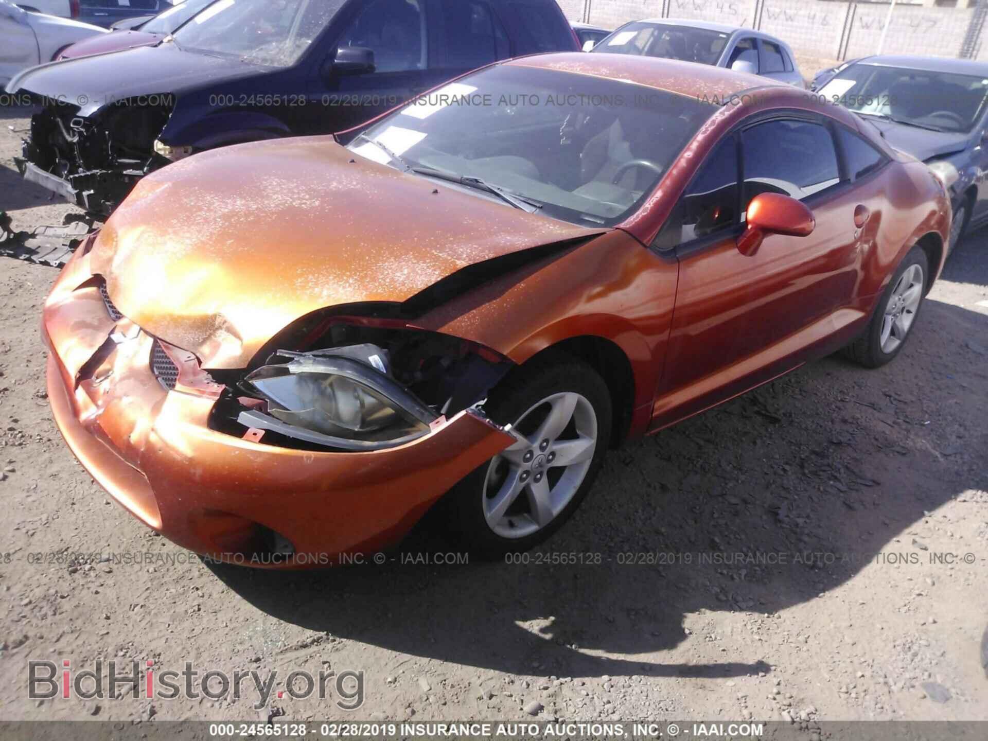 2007 MITSUBISHI ECLIPSE - VIN: 4A3AK24F47E003678 - Photo 2