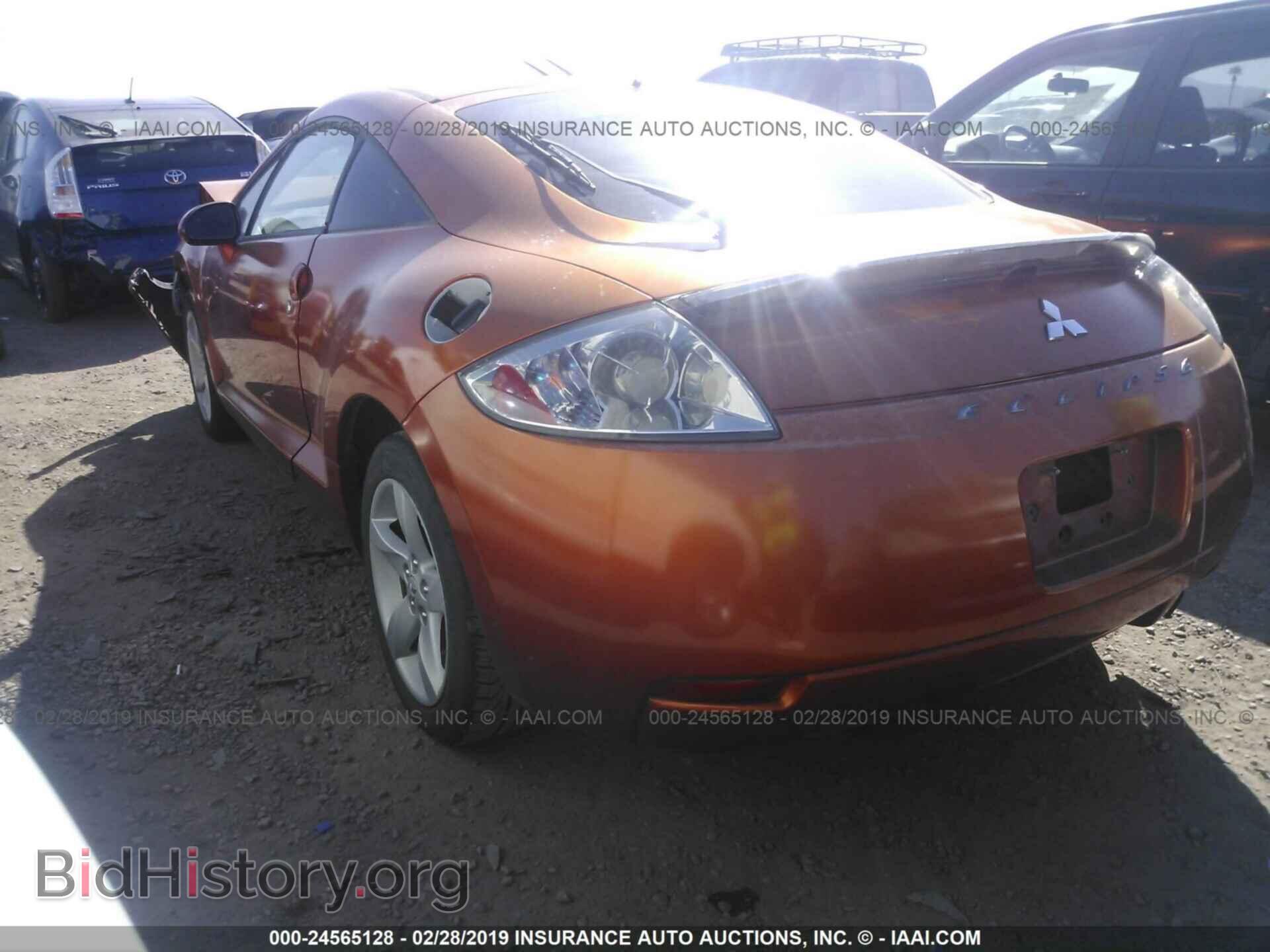 2007 MITSUBISHI ECLIPSE - VIN: 4A3AK24F47E003678 - Photo 3