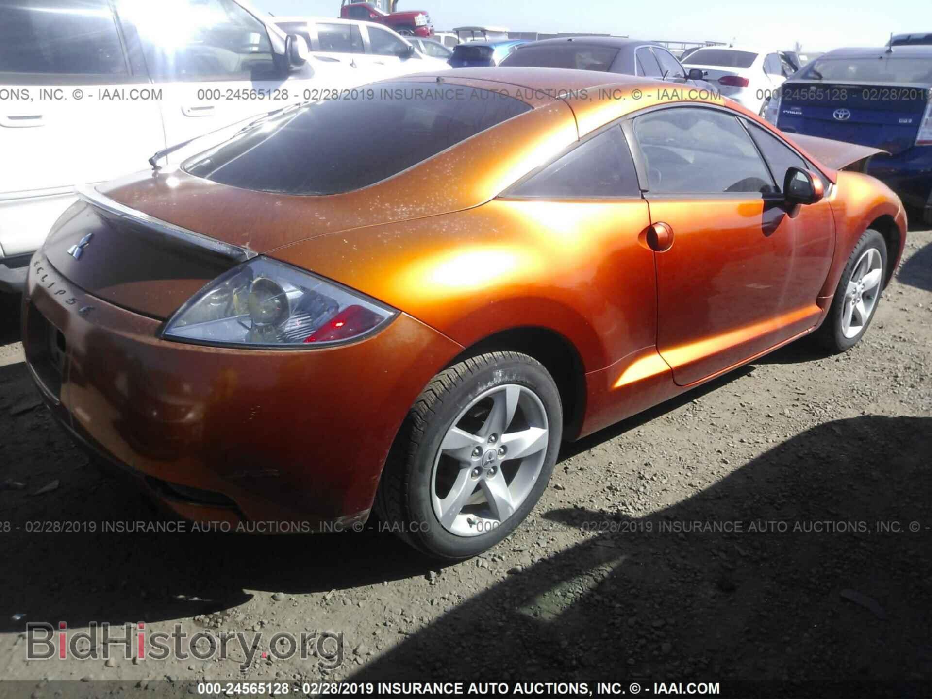 2007 MITSUBISHI ECLIPSE - VIN: 4A3AK24F47E003678 - Photo 4