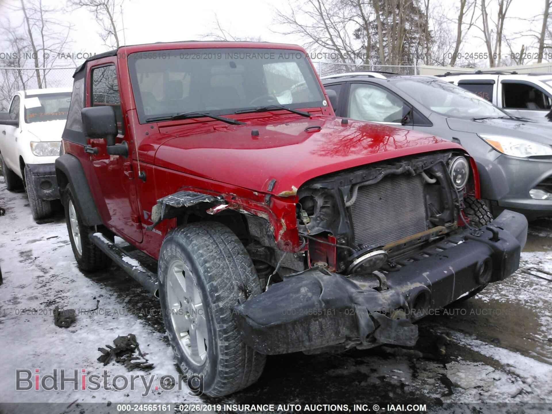Photo 1J4FA24109L722709 - JEEP WRANGLER 2009