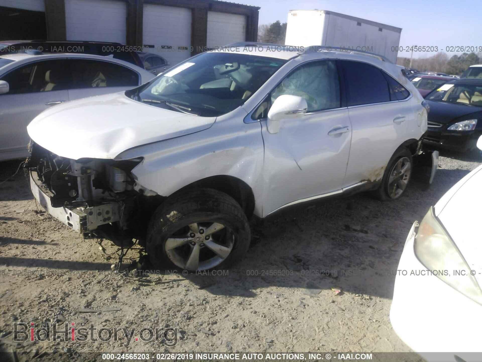 2013 LEXUS RX - VIN: 2T2BK1BA1DC162970 - Фото 2