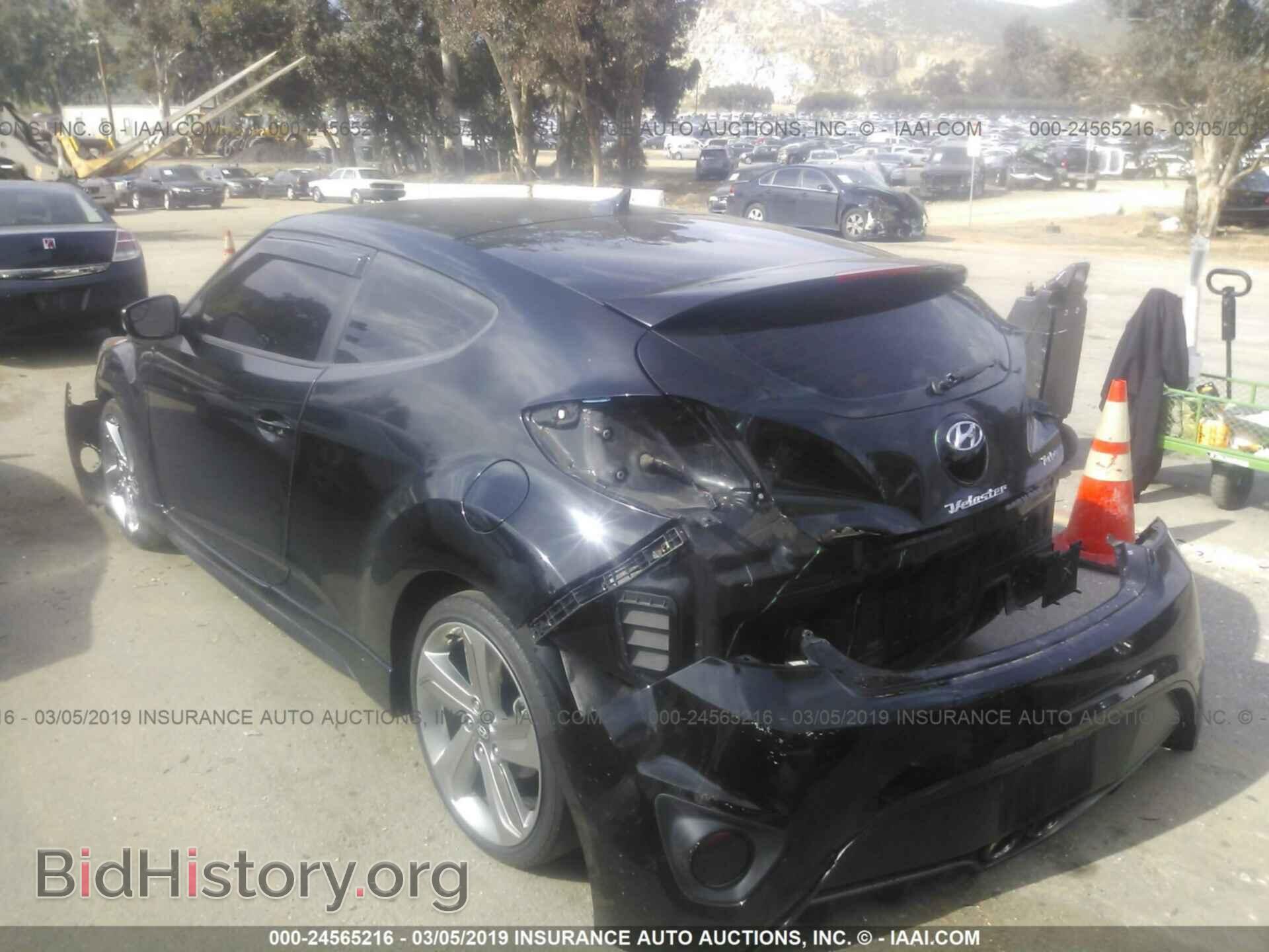 2015 HYUNDAI VELOSTER - VIN: KMHTC6AE3FU225897 - Фото 3