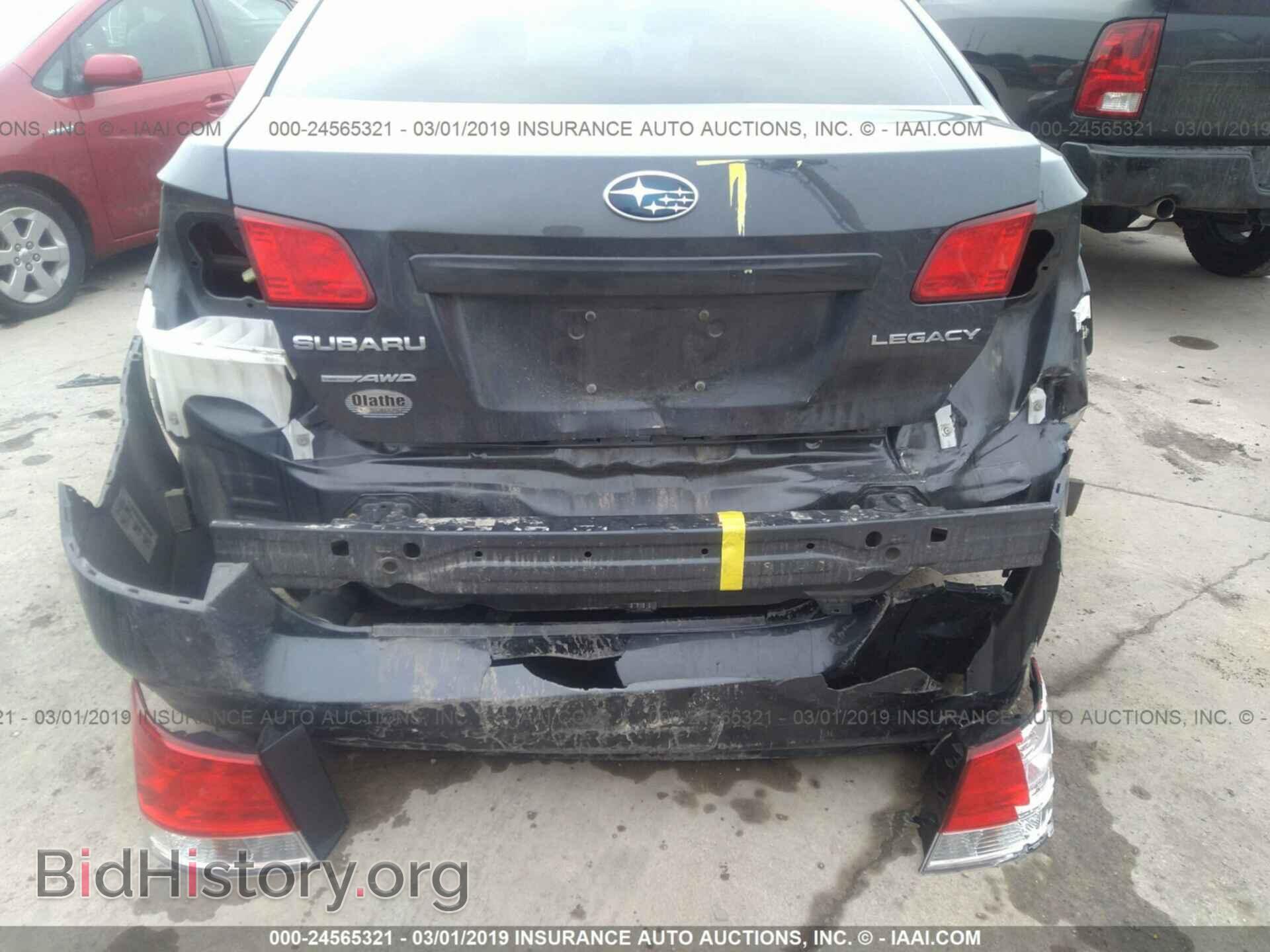2012 SUBARU LEGACY - VIN: 4S3BMCA68C3032053 - Фото 6