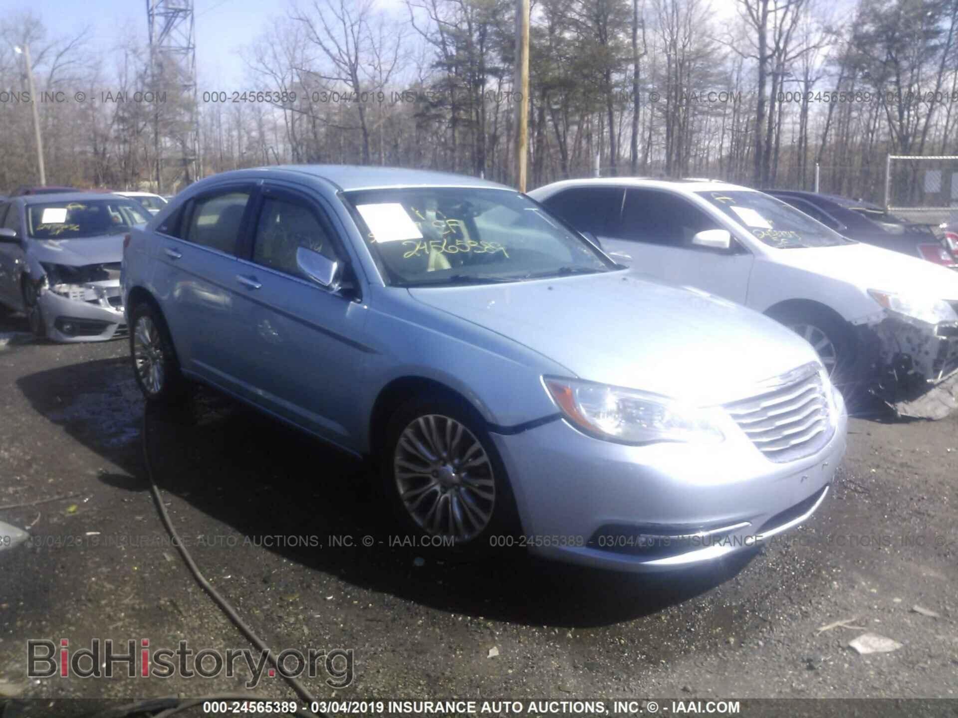 Фотография 1C3CCBCB8CN161379 - CHRYSLER 200 2012