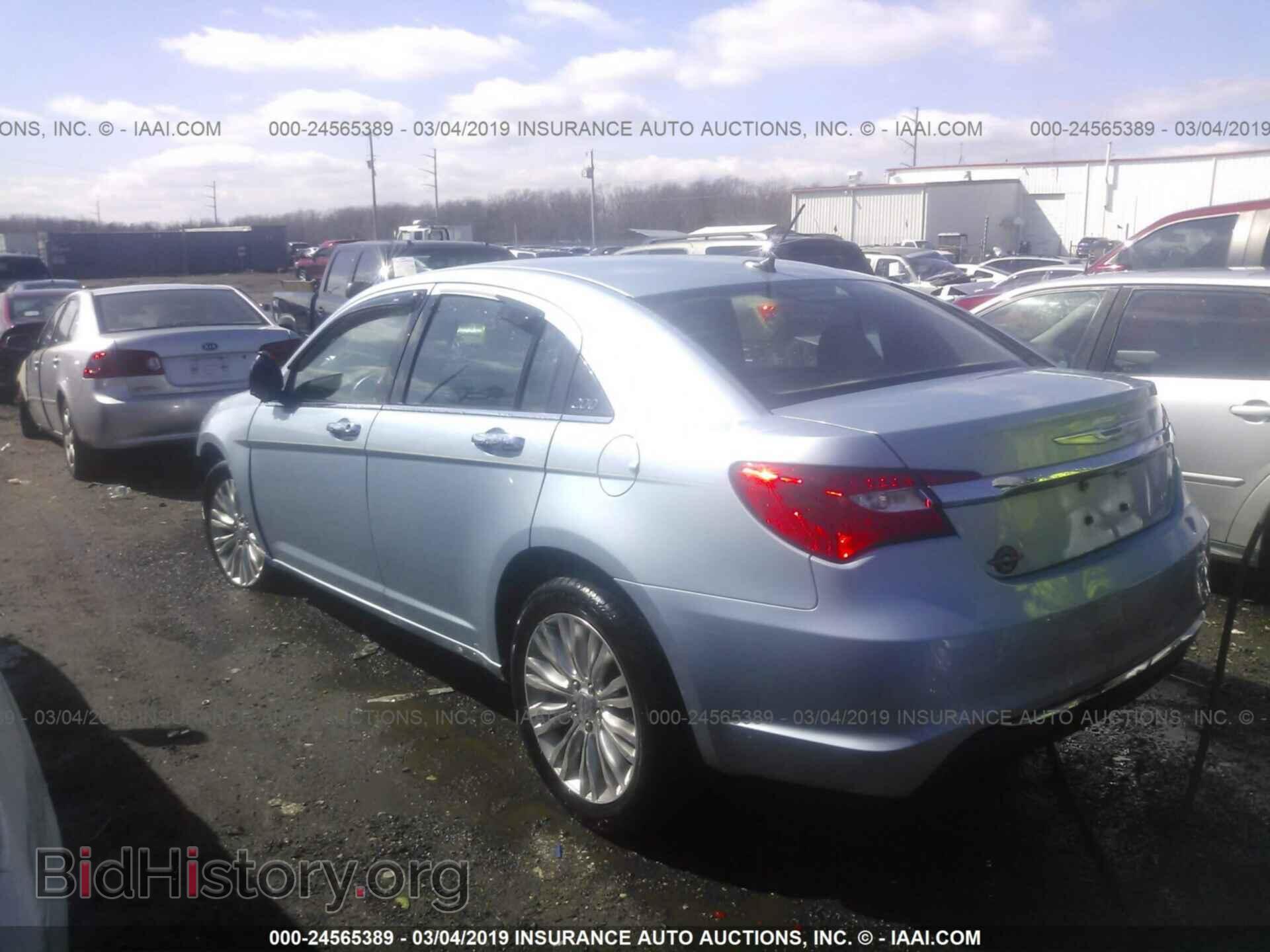2012 CHRYSLER 200 - VIN: 1C3CCBCB8CN161379 - Фото 3