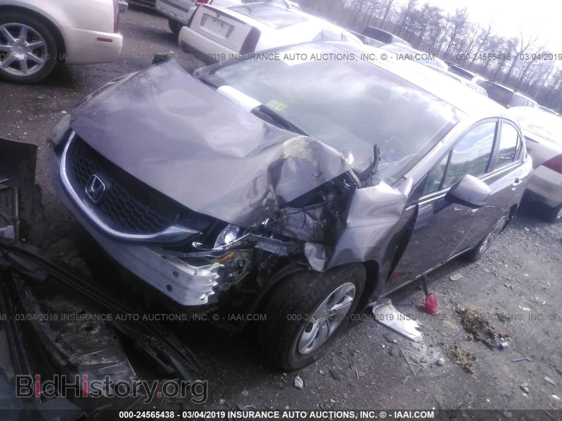 2013 HONDA CIVIC - VIN: 19XFB2F58DE289581 - Фото 2