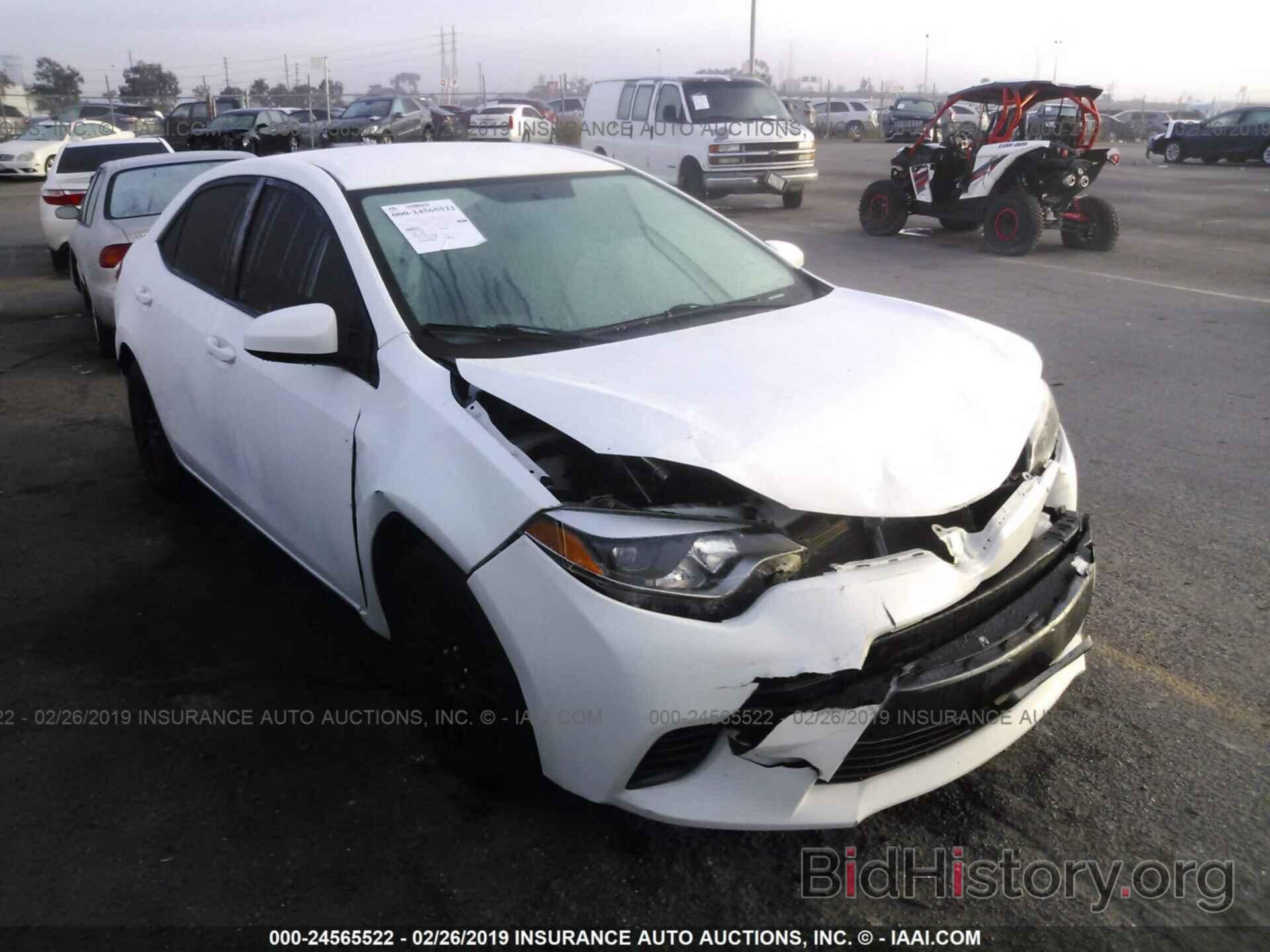 Photo 2T1BURHEXFC376849 - TOYOTA COROLLA 2015