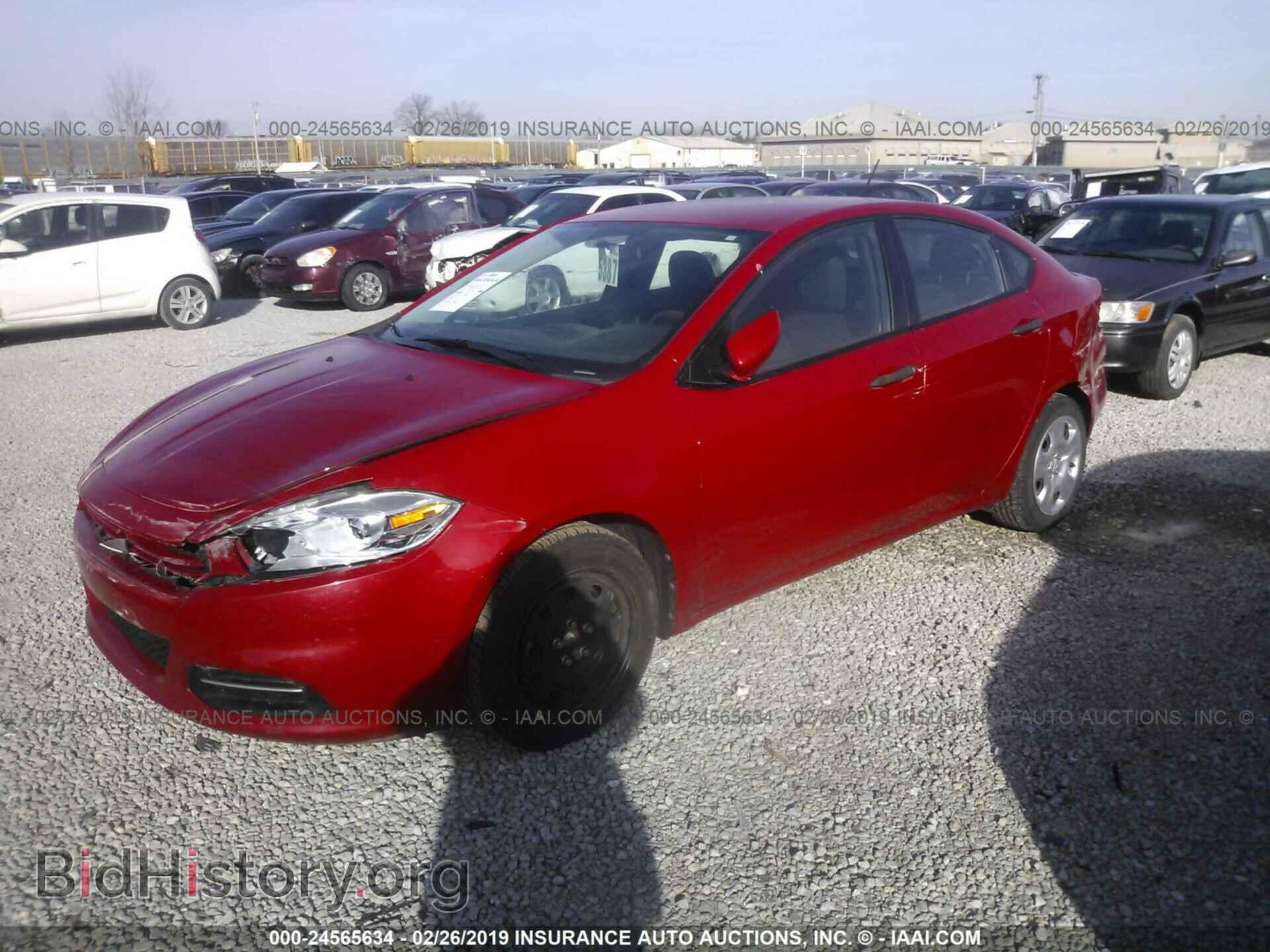 2013 DODGE DART - VIN: 1C3CDFAA4DD244720 - Фото 2