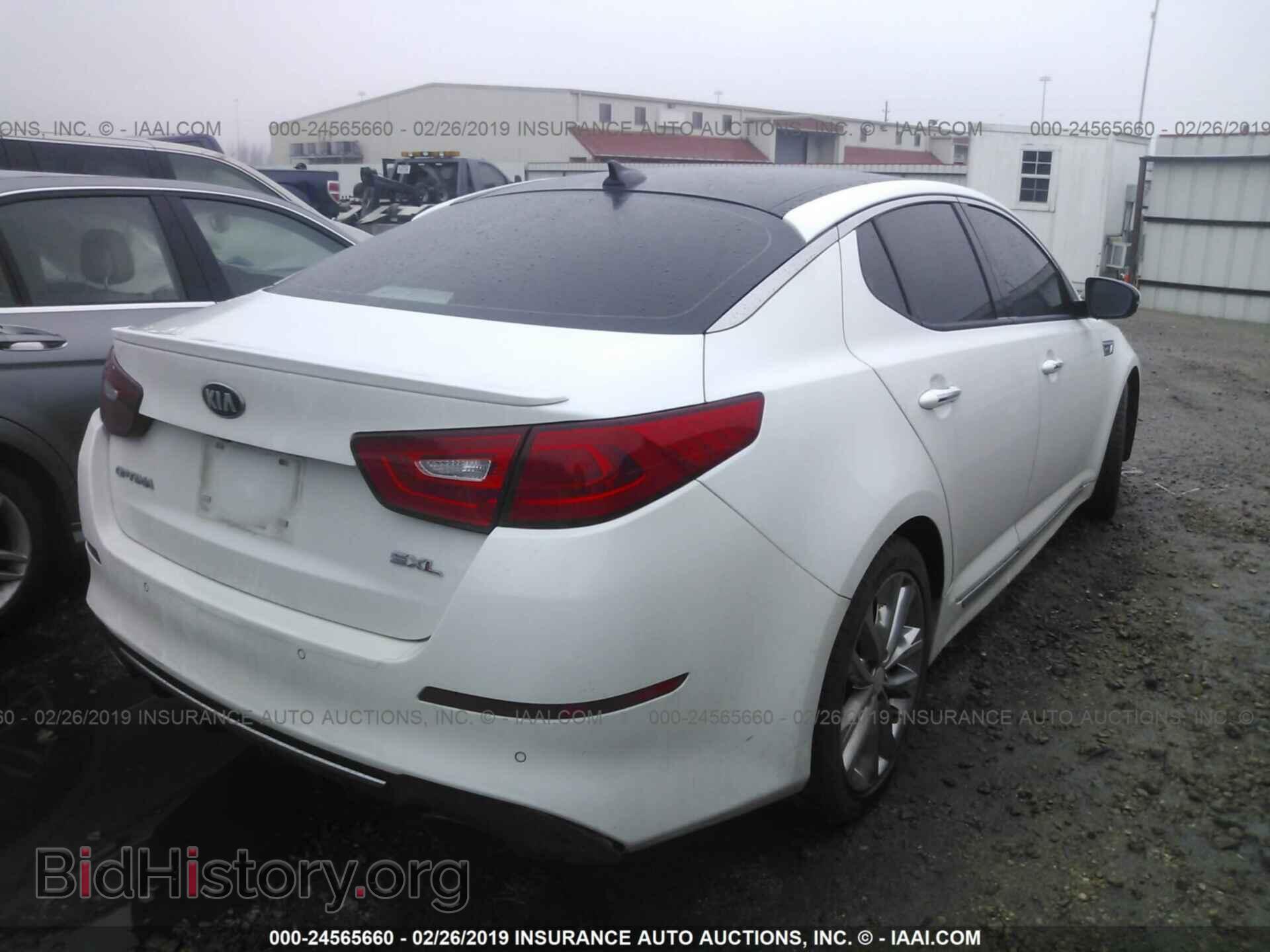 2015 KIA OPTIMA - VIN: 5XXGR4A62FG490253 - Photo 4