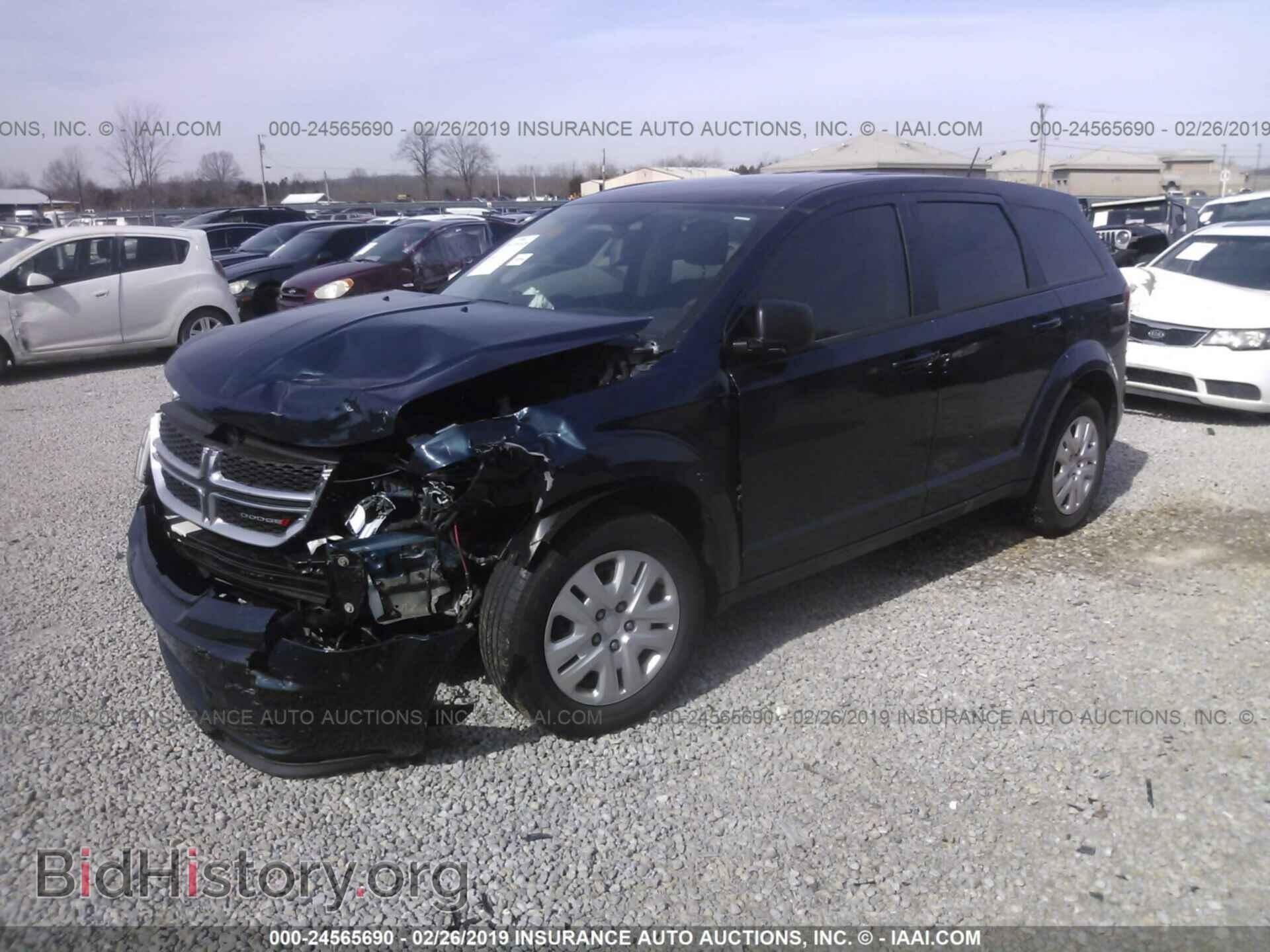 2014 DODGE JOURNEY - VIN: 3C4PDCAB0ET150415 - Фото 2
