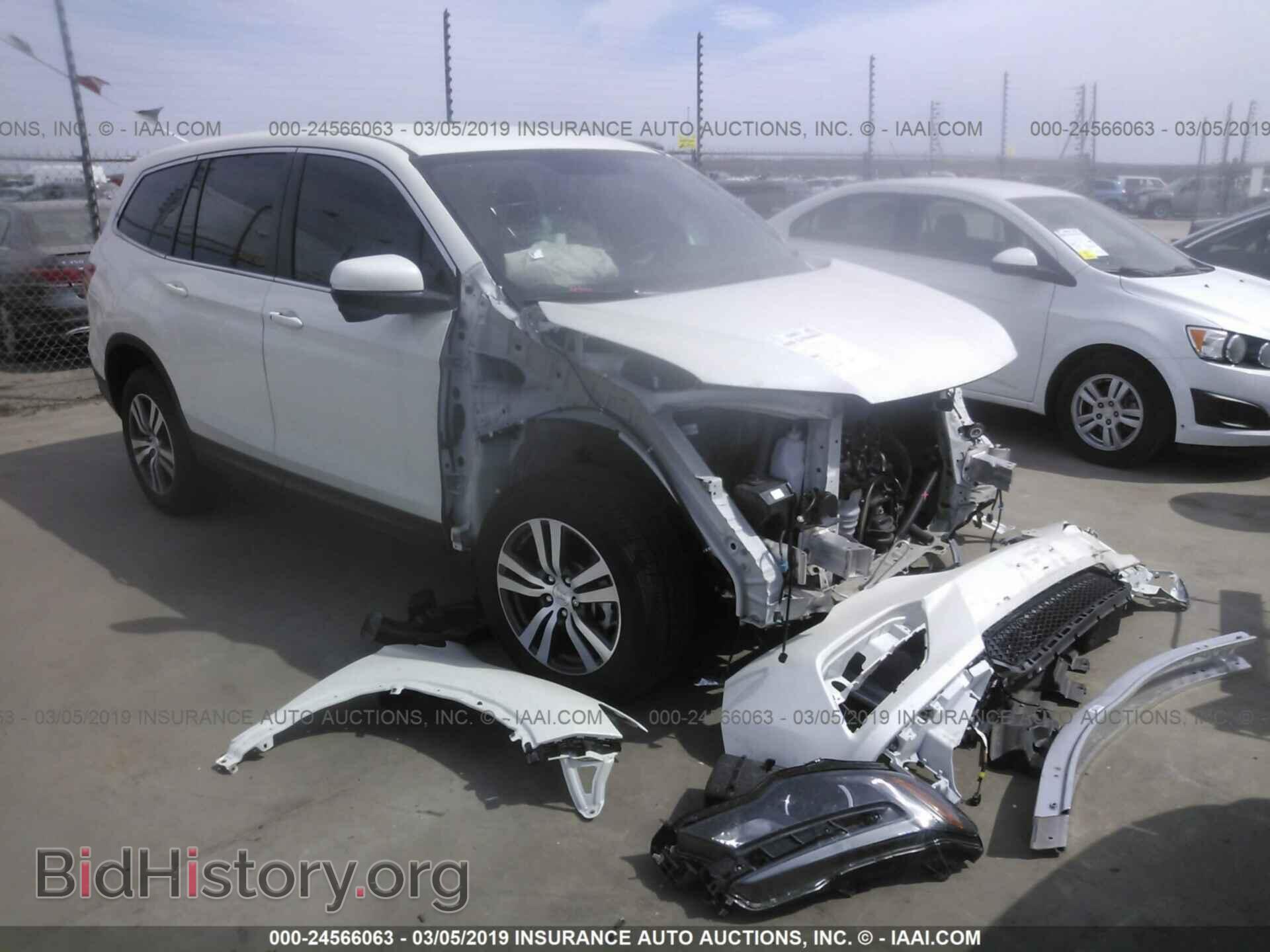 Фотография 5FNYF5H3XJB031160 - HONDA PILOT 2018
