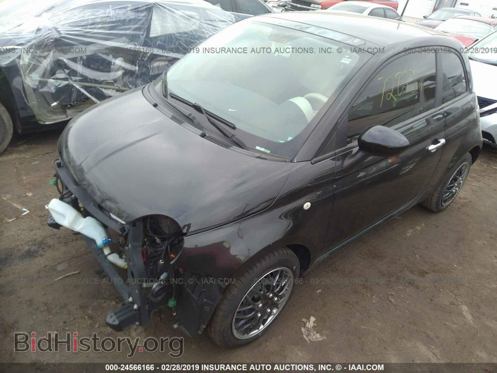 2012 FIAT 500 - VIN: 3C3CFFARXCT306372 - Фото 2