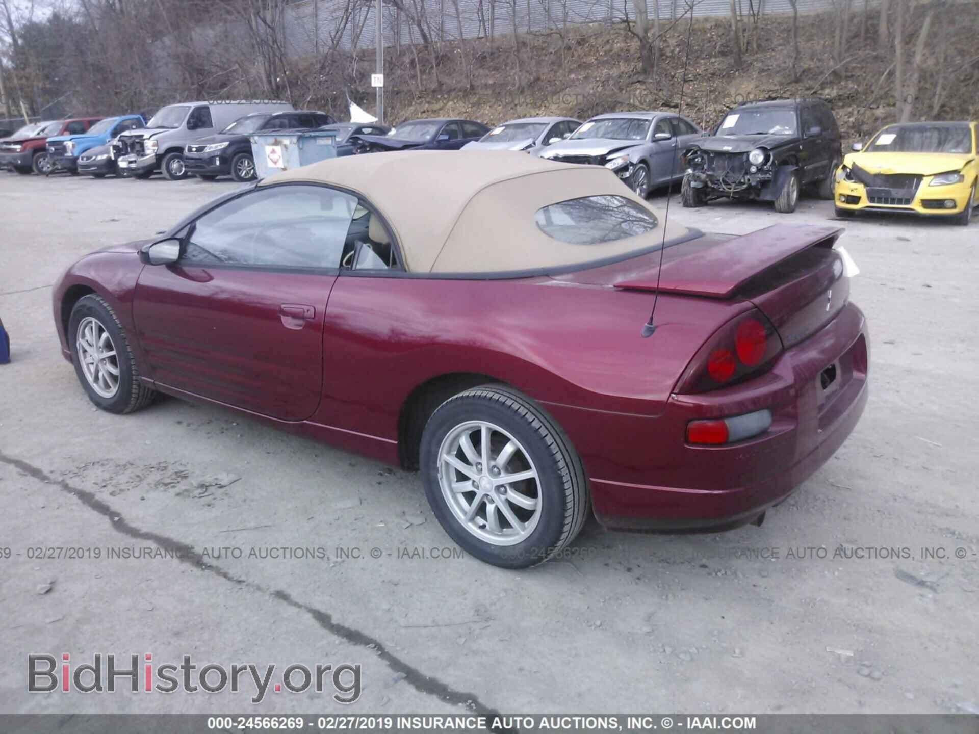 2001 MITSUBISHI ECLIPSE - VIN: 4A3AE45GX1E212702 - Фото 3