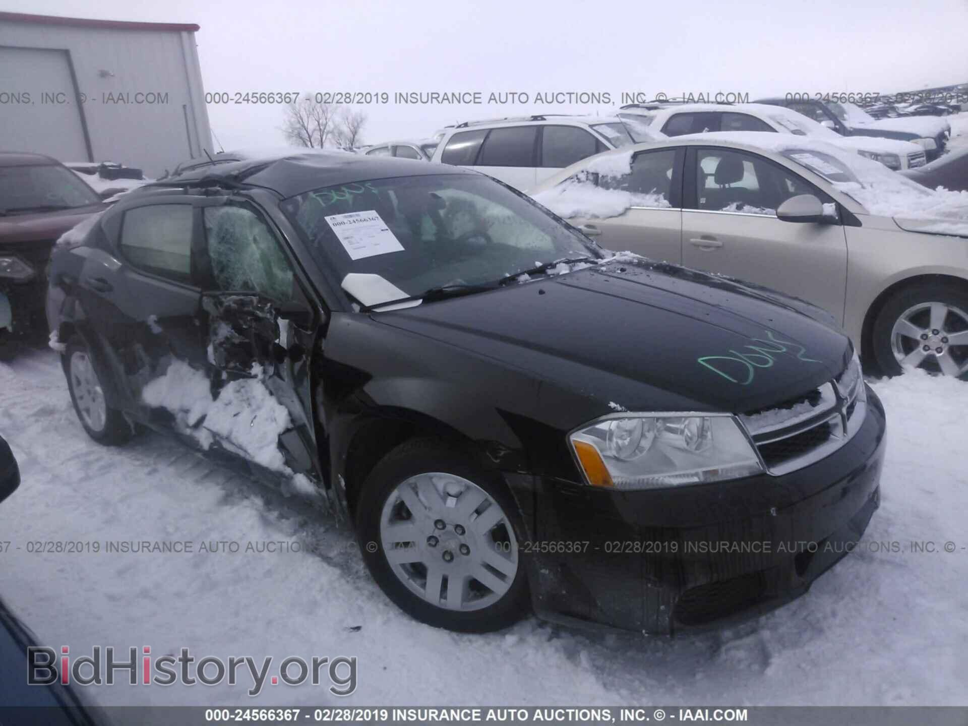Фотография 1C3CDZAB0DN589683 - DODGE AVENGER 2013