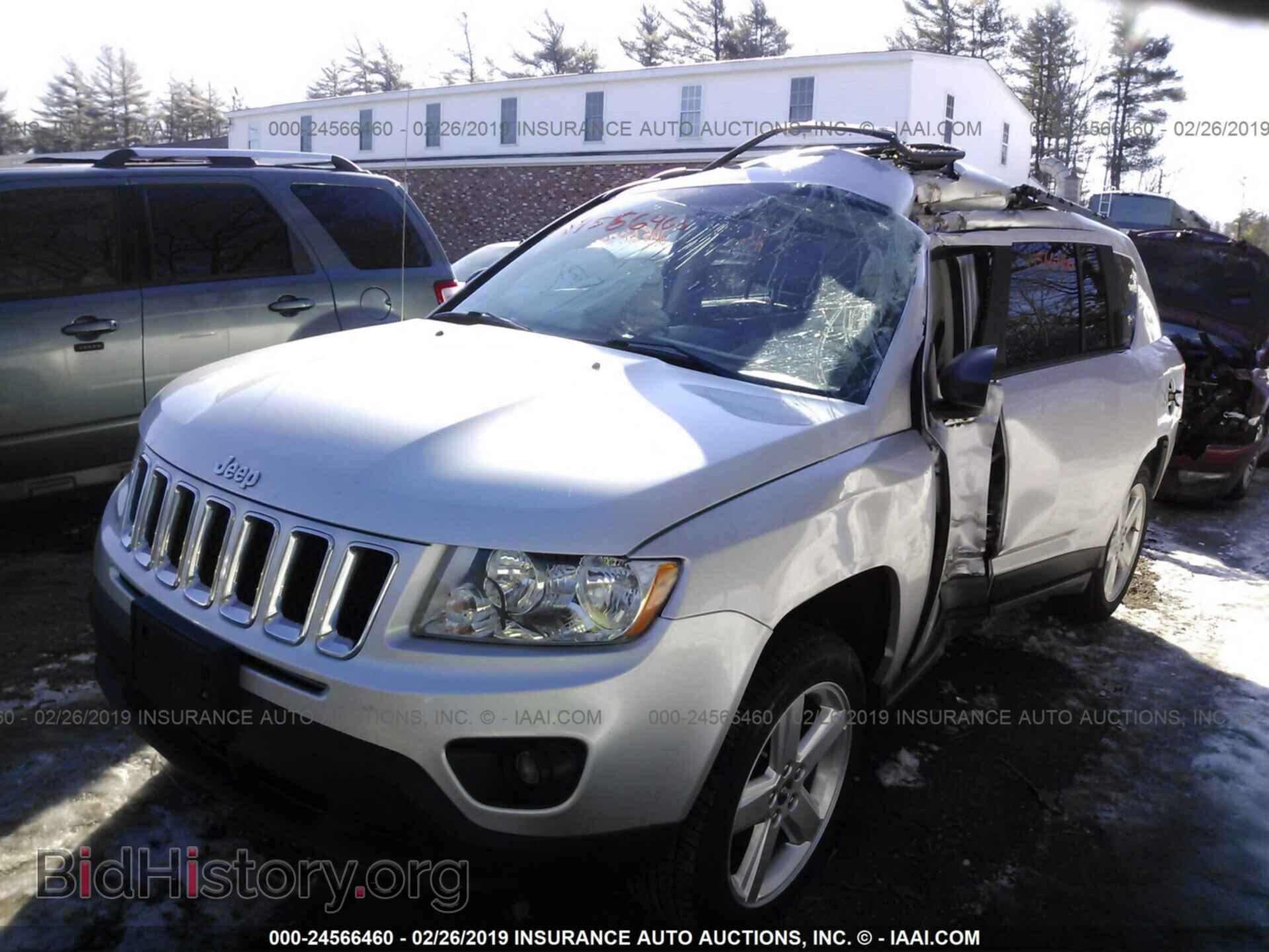2012 JEEP COMPASS - VIN: 1C4NJDCB1CD651089 - Фото 2