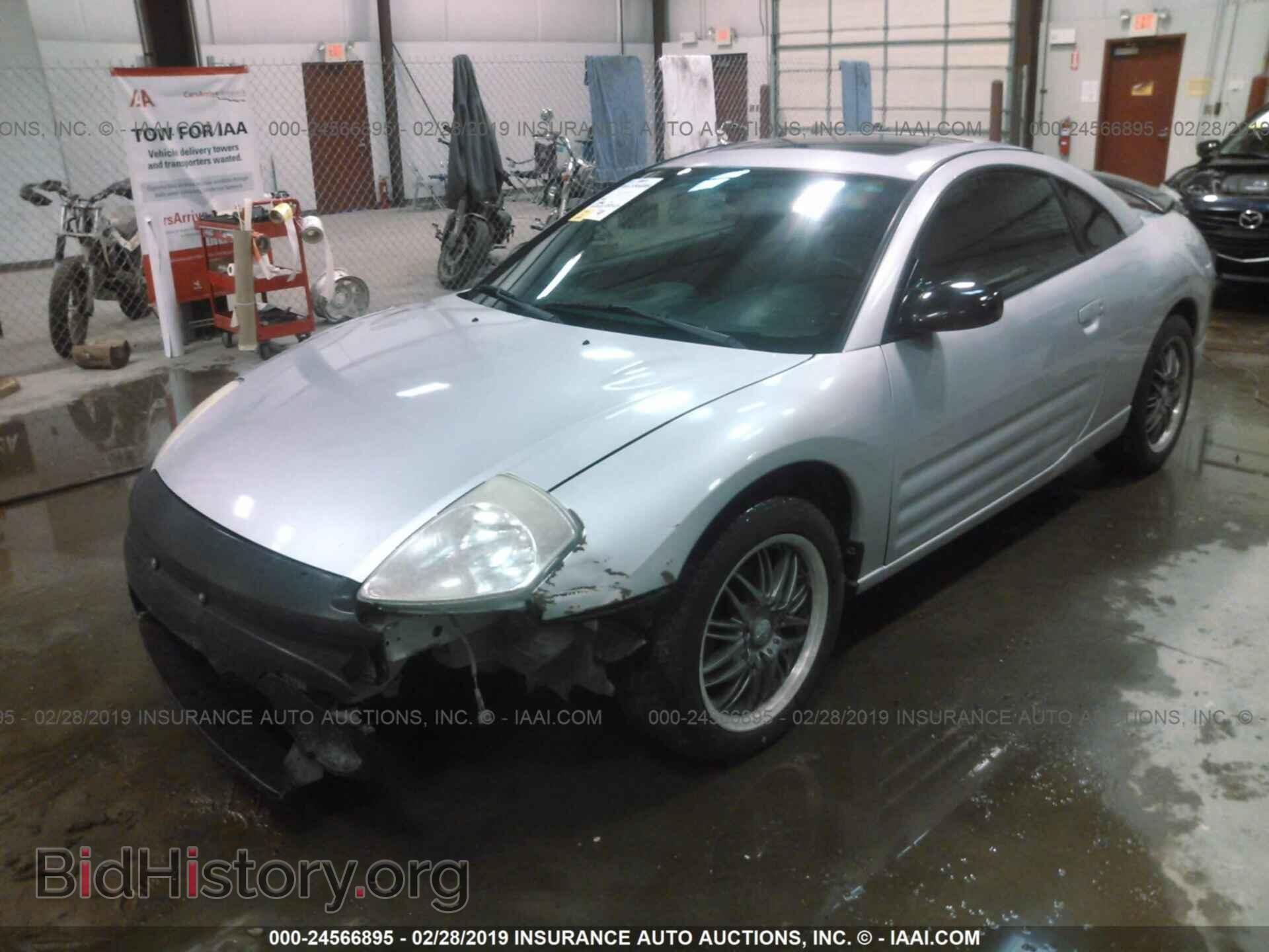 2003 MITSUBISHI ECLIPSE - VIN: 4A3AC44G53E195172 - Фото 2