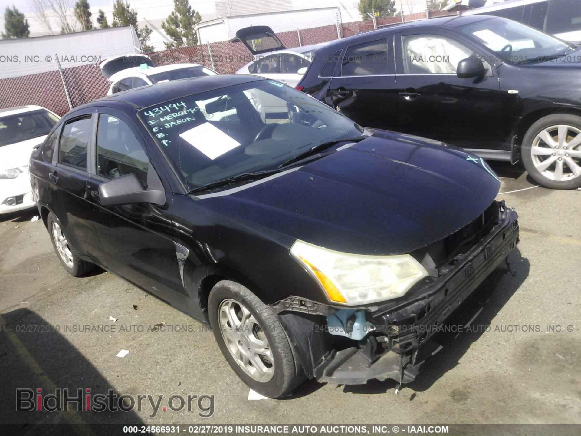 Фотография 1FAHP35N88W180184 - FORD FOCUS 2008