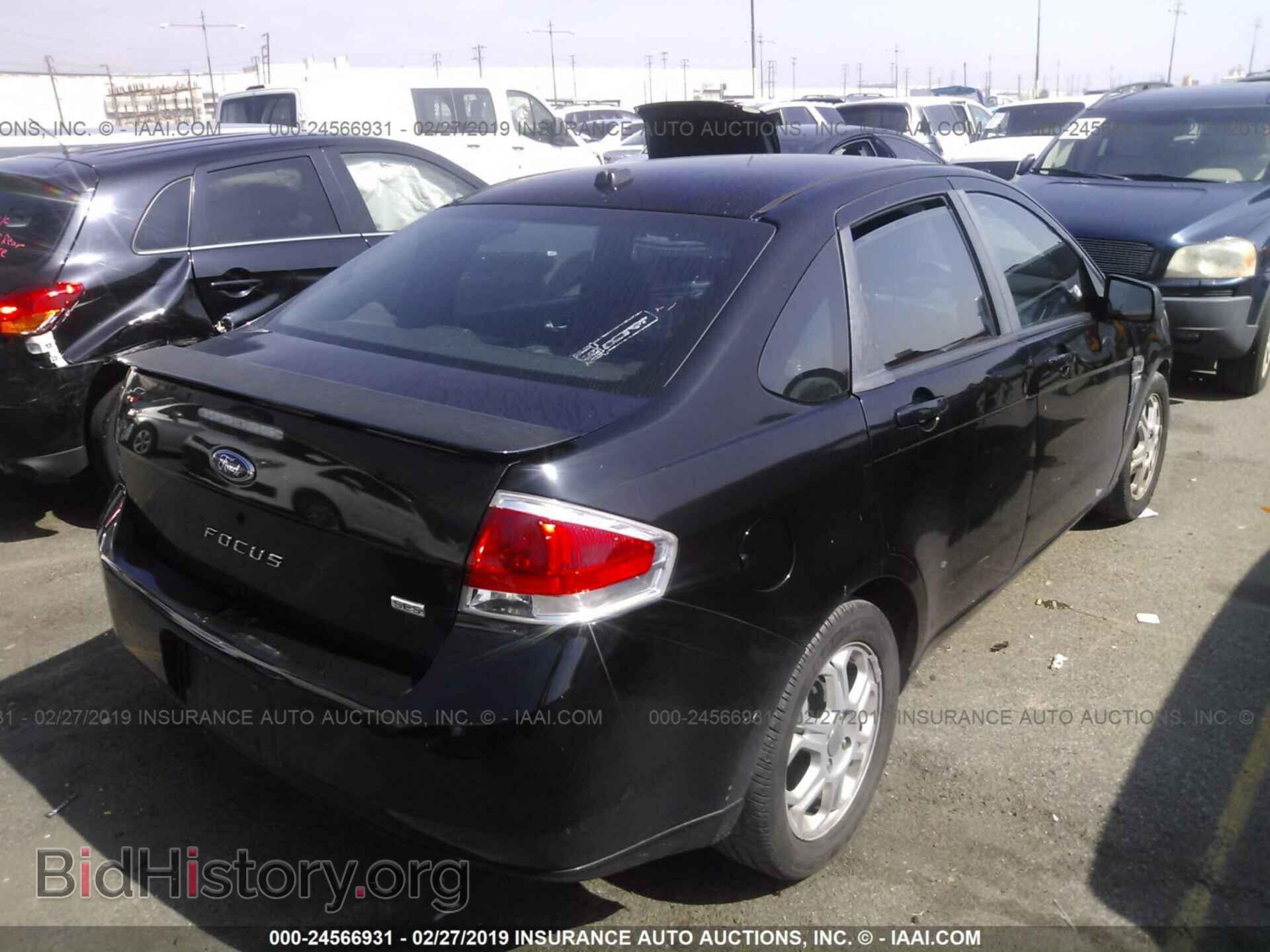 2008 FORD FOCUS - VIN: 1FAHP35N88W180184 - Фото 4