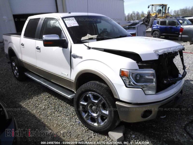 2013 Ford F150 Supercrew (VIN 1FTFW1ET3DKD92936) — фото 1 из 10, IAAI, повреждение: левая задняя часть