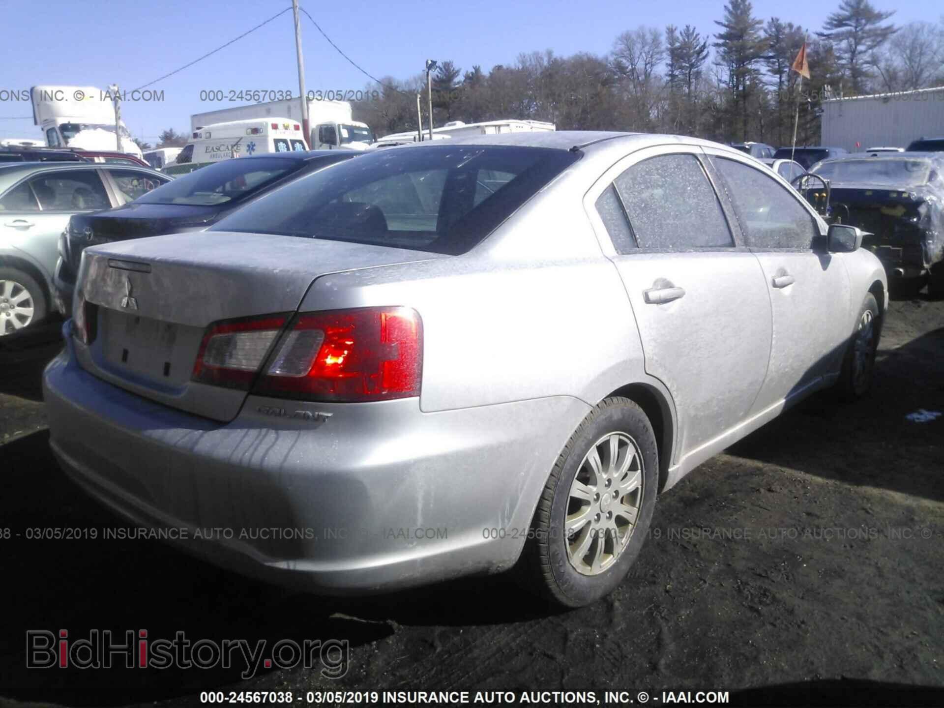 2011 MITSUBISHI GALANT - VIN: 4A32B2FF0BE007172 - Фото 4
