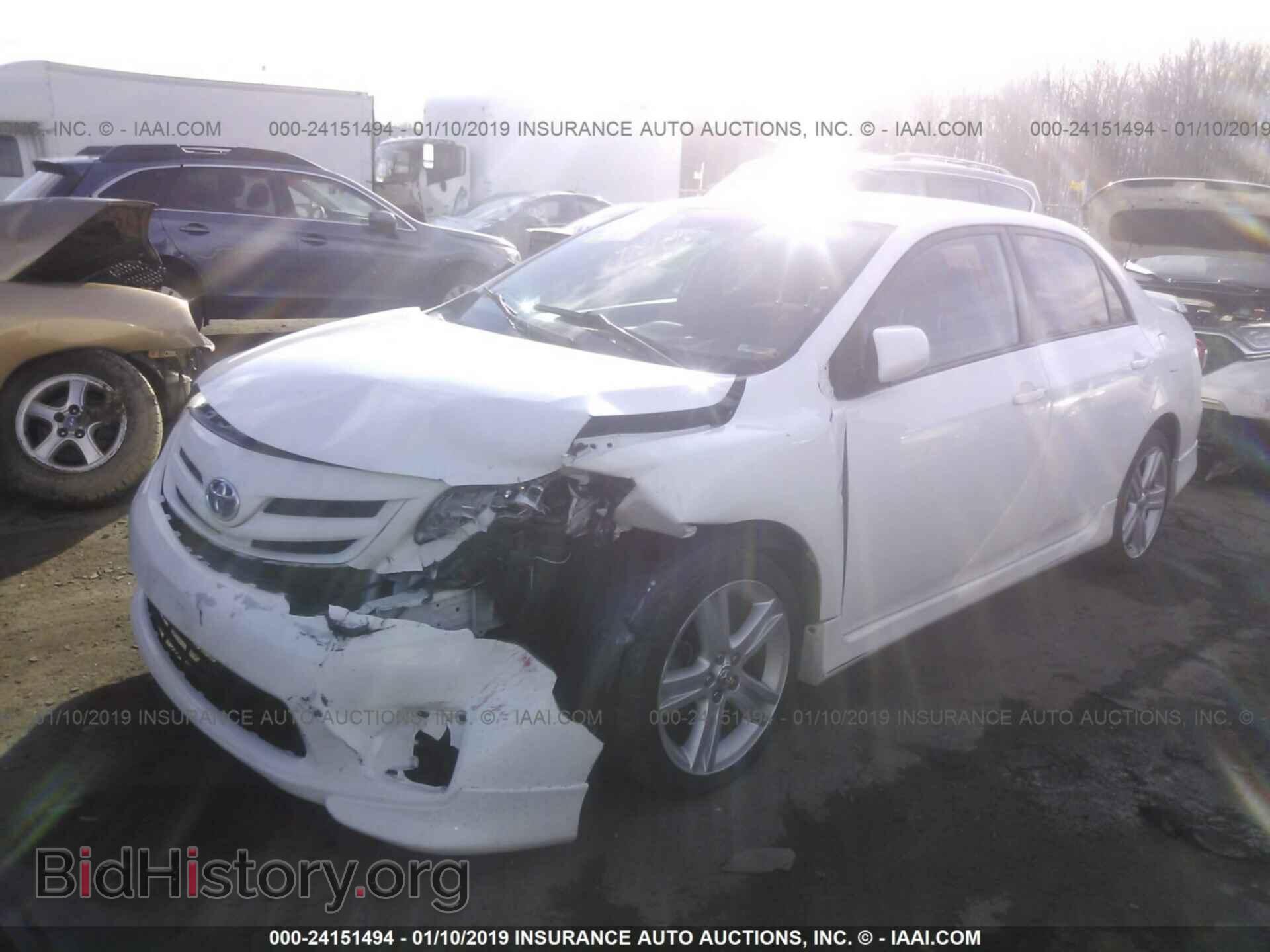 2013 TOYOTA COROLLA - VIN: 2T1BU4EE9DC047029 - Фото 2