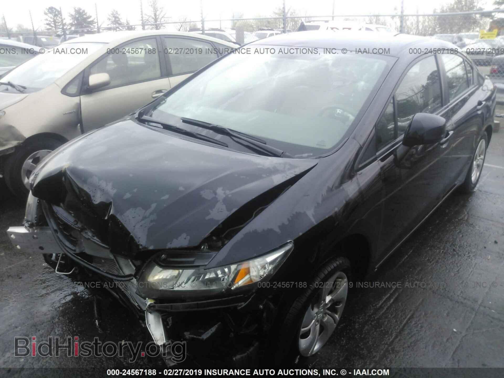 2013 HONDA CIVIC - VIN: 2HGFB2F59DH543627 - Фото 6