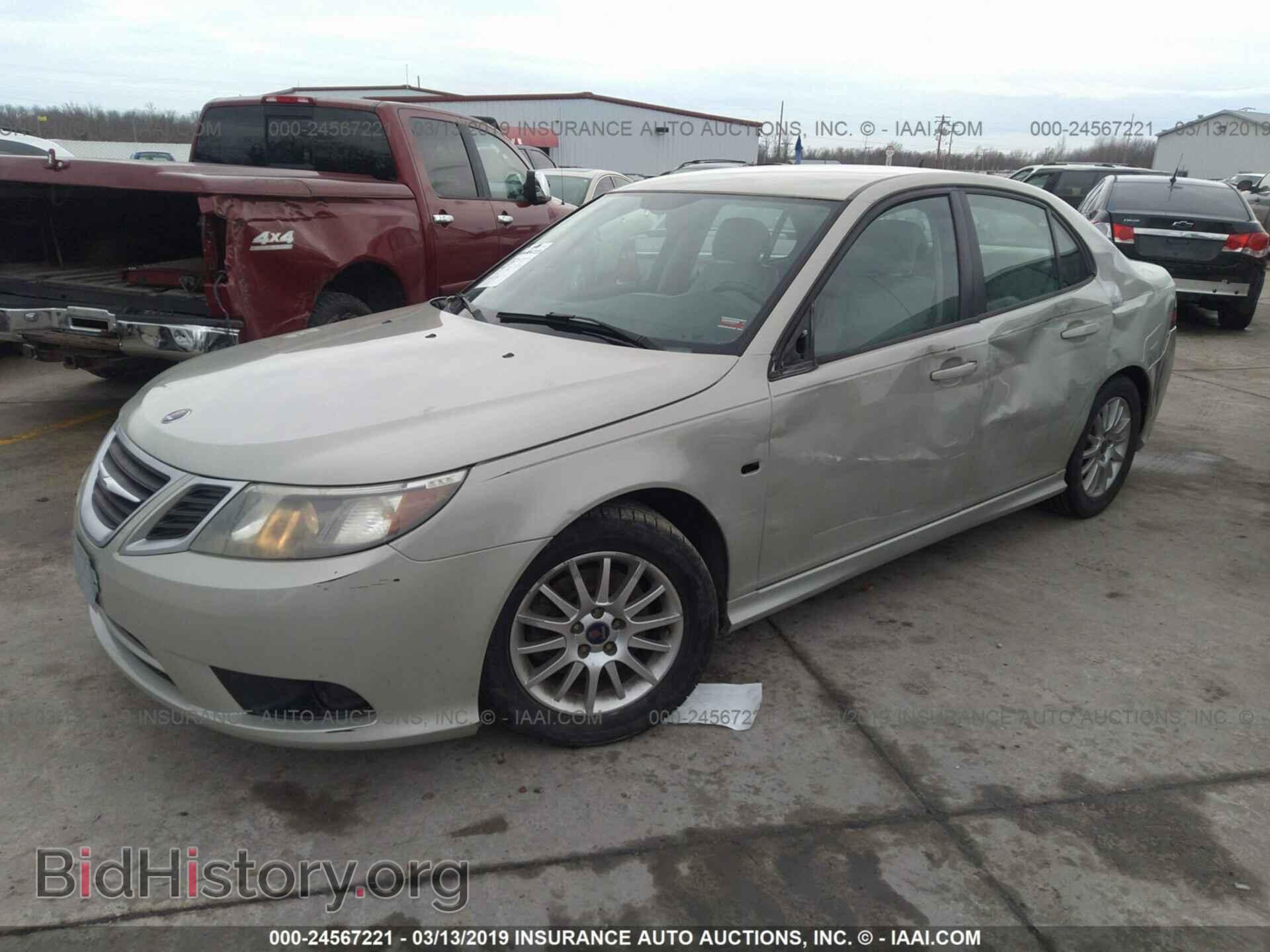 2008 SAAB 9-3 - VIN: YS3FB49Y281107702 - Фото 2