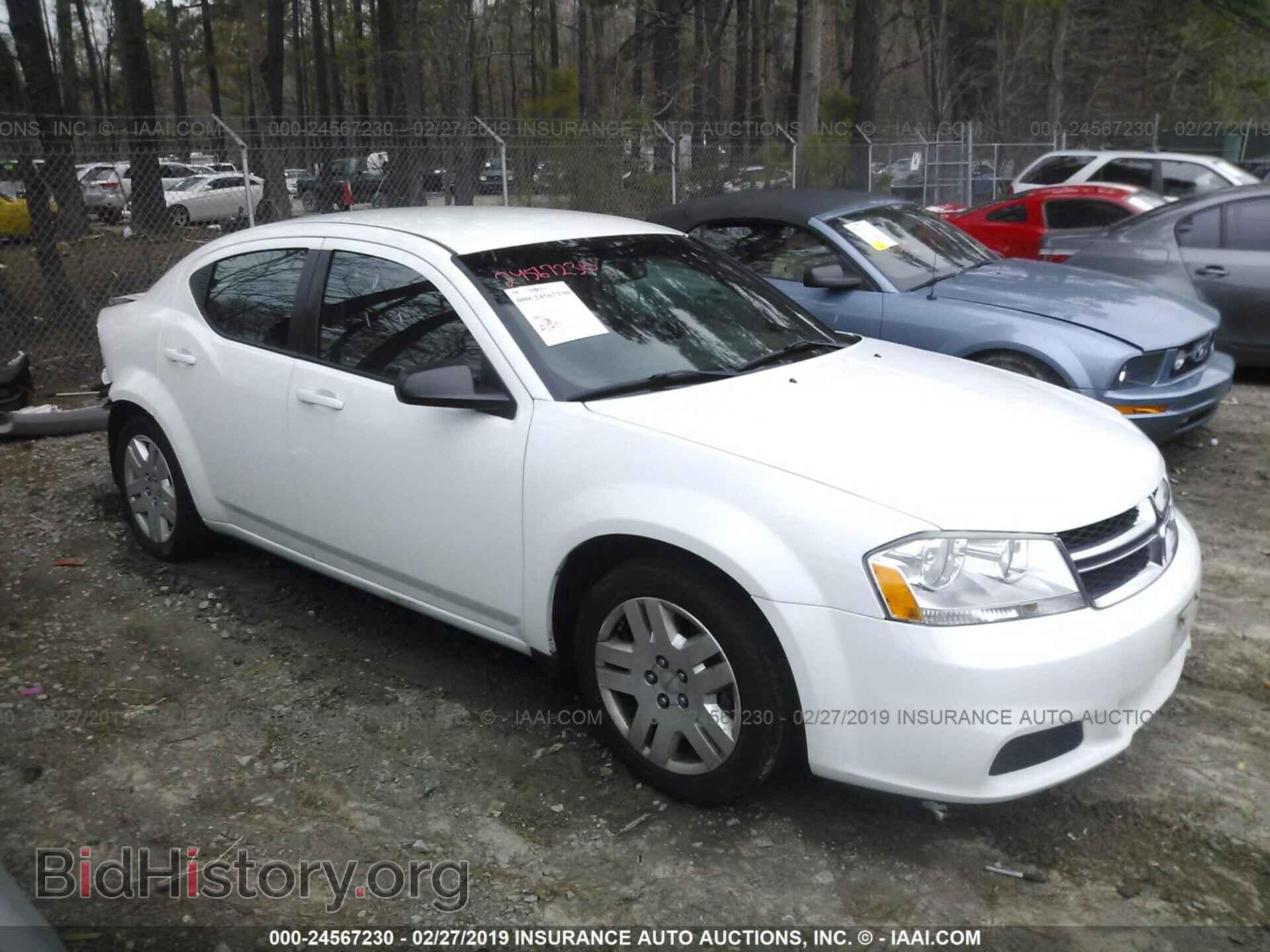 Photo 1C3CDZAB0DN757046 - DODGE AVENGER 2013