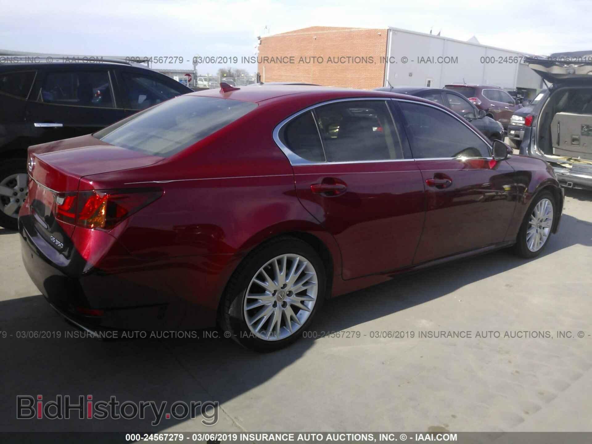 2013 LEXUS GS - VIN: JTHBE1BL6D5006867 - Фото 4