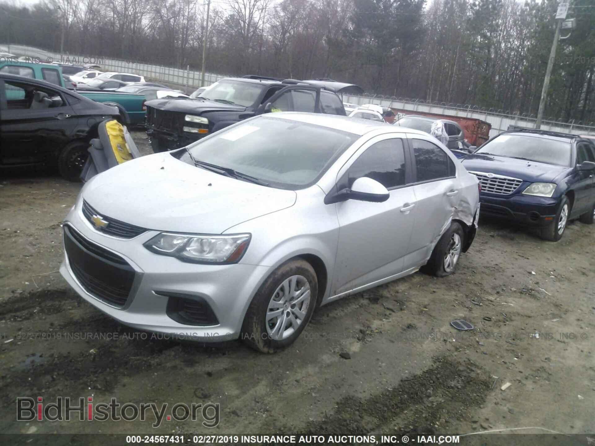 2017 CHEVROLET SONIC - VIN: 1G1JB5SH0H4174100 - Фото 2