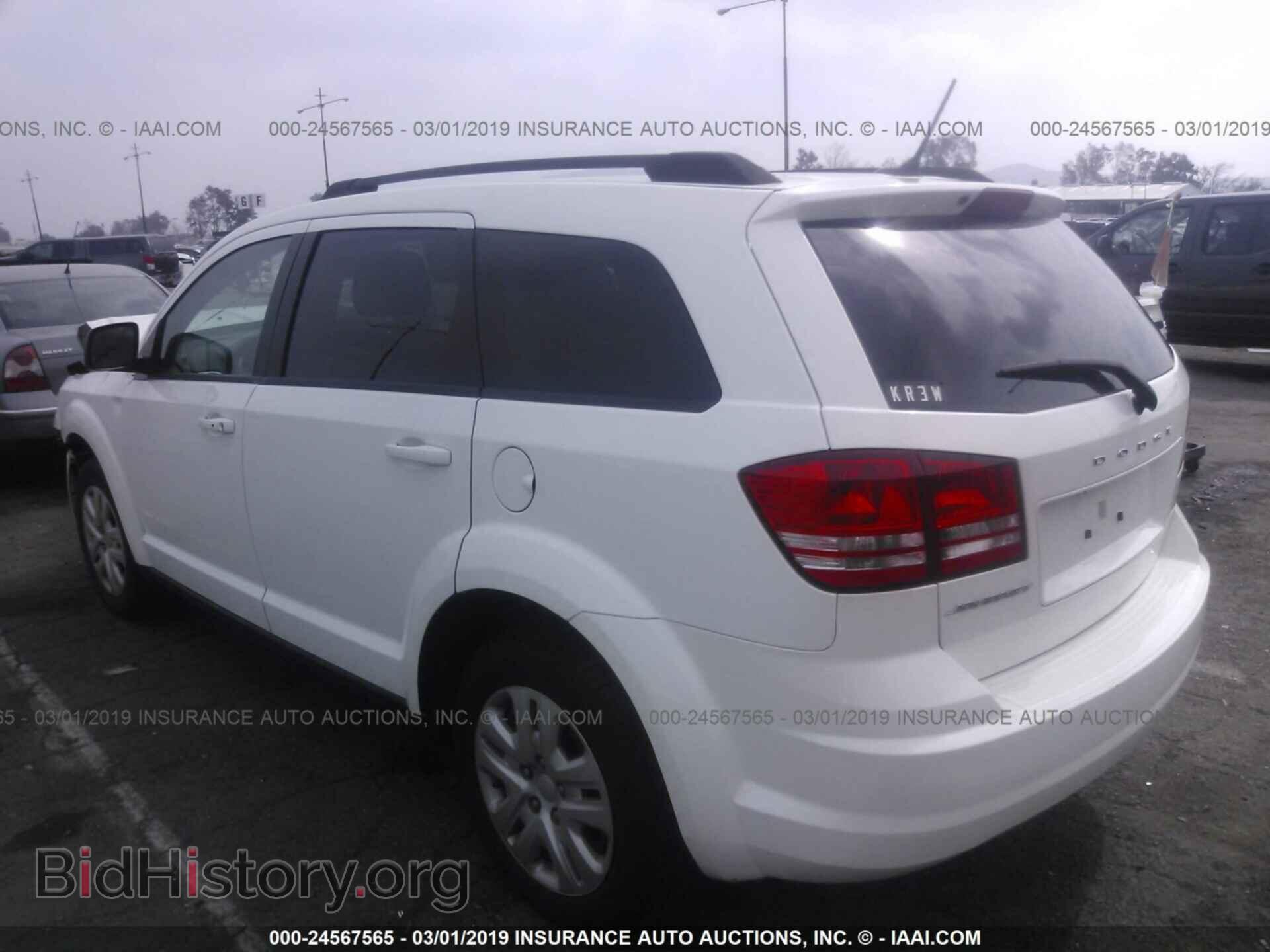 2016 DODGE JOURNEY - VIN: 3C4PDCAB5GT139543 - Фото 3