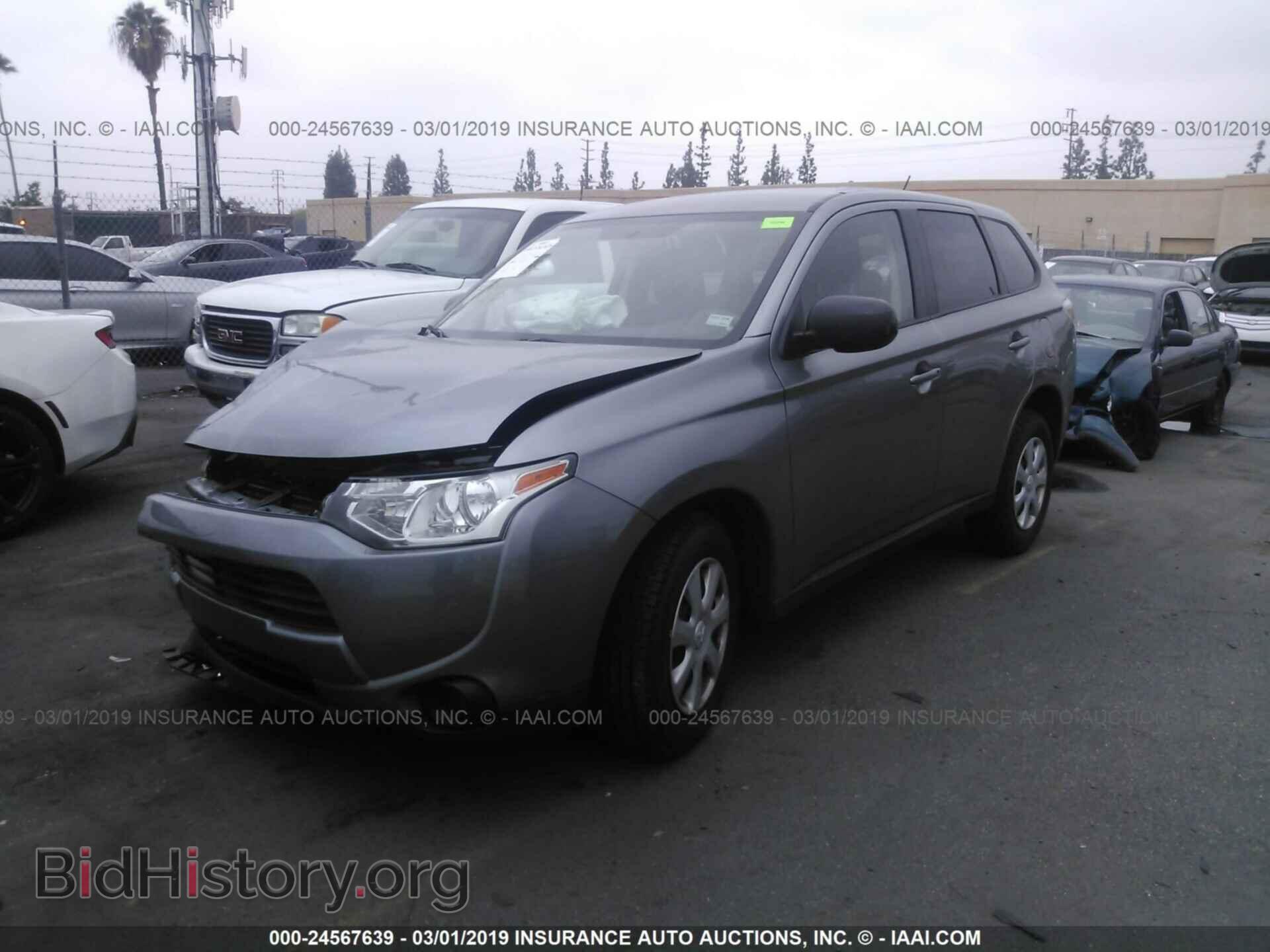 2014 MITSUBISHI OUTLANDER - VIN: JA4AD2A31EZ010207 - Фото 2