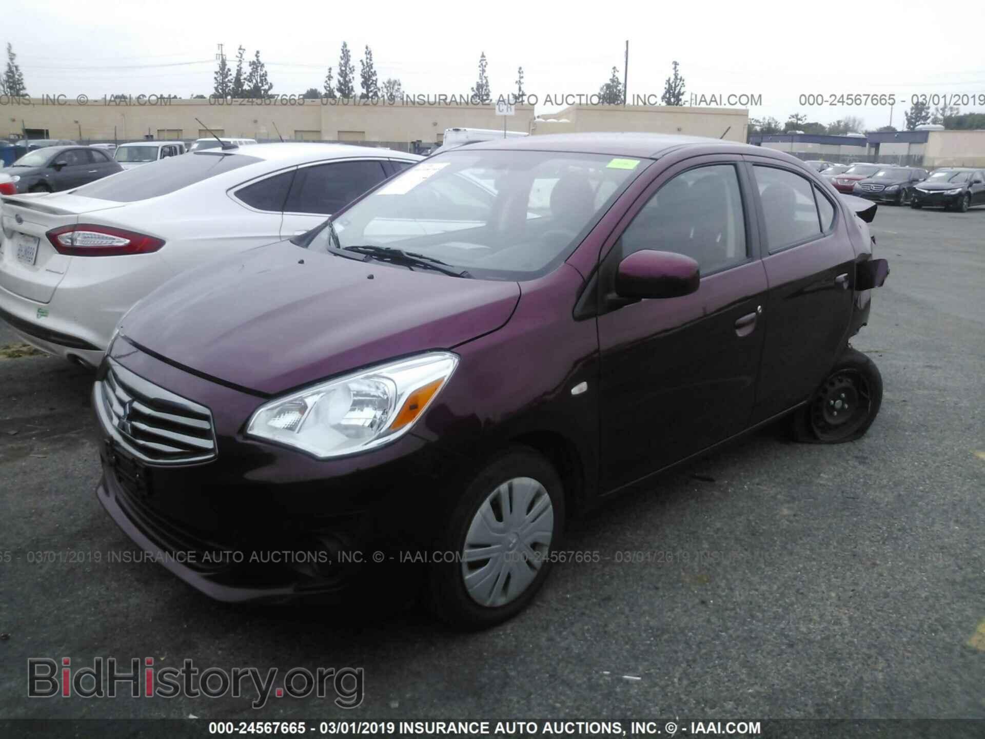 2017 MITSUBISHI MIRAGE - VIN: ML32F3FJXHH003352 - Фото 2
