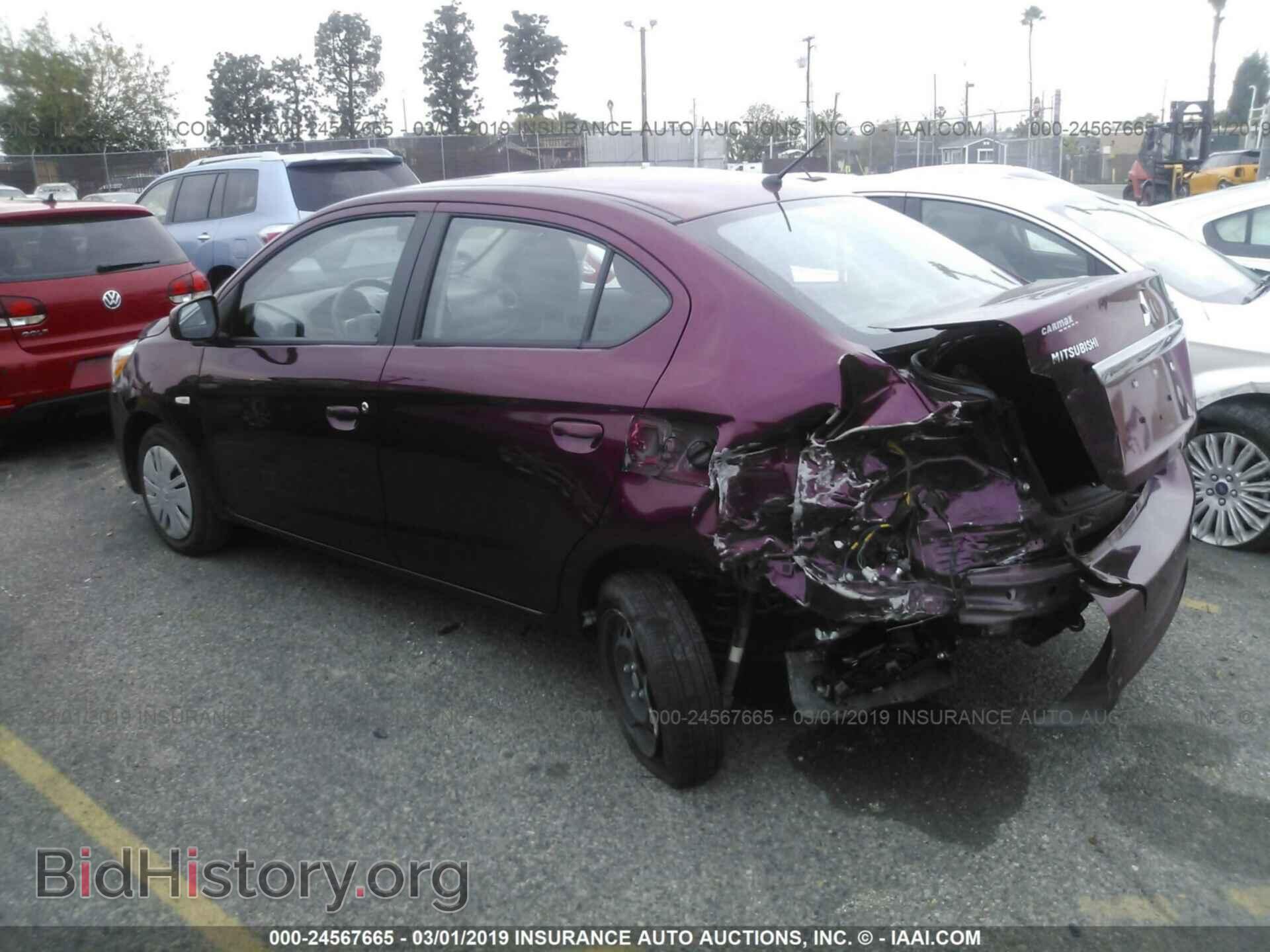 2017 MITSUBISHI MIRAGE - VIN: ML32F3FJXHH003352 - Фото 3