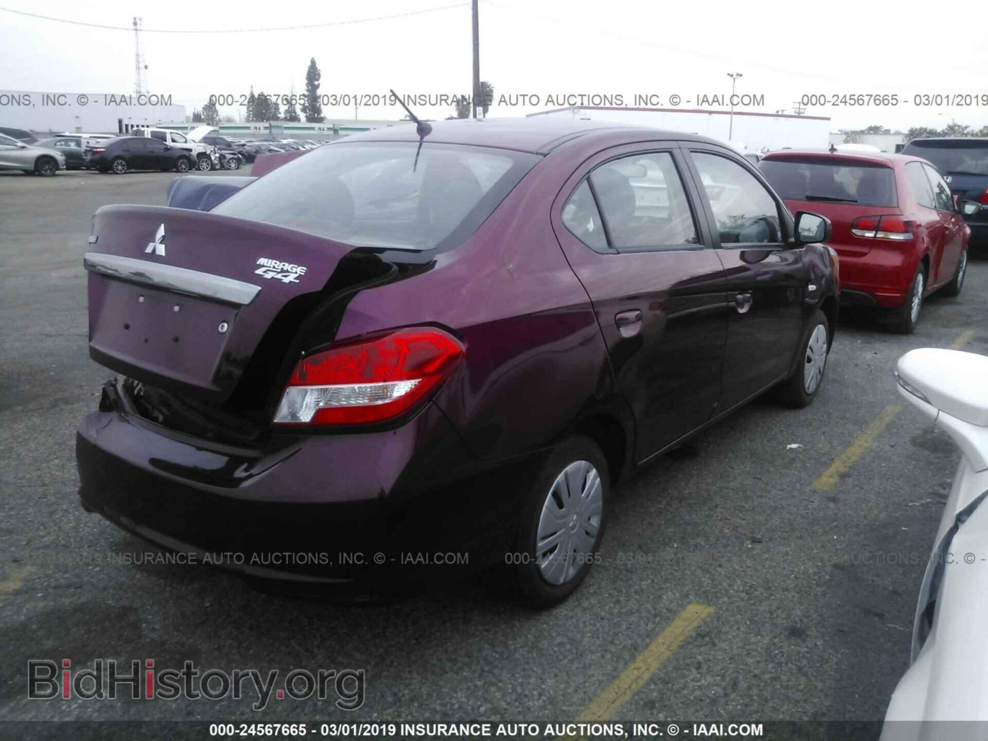 2017 MITSUBISHI MIRAGE - VIN: ML32F3FJXHH003352 - Фото 4