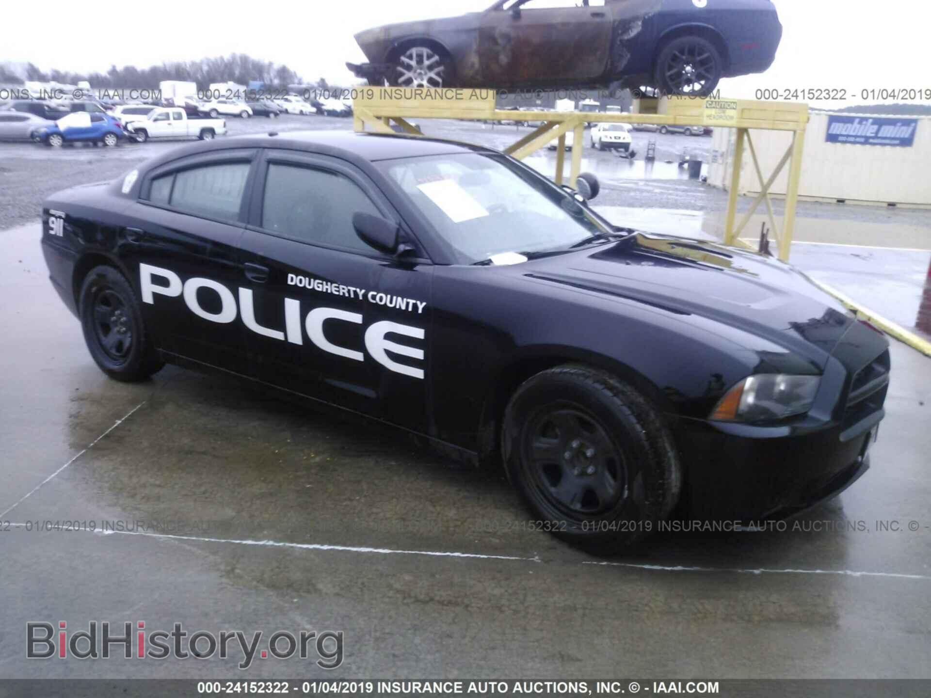 Фотография 2C3CDXAT6CH287724 - DODGE CHARGER 2012