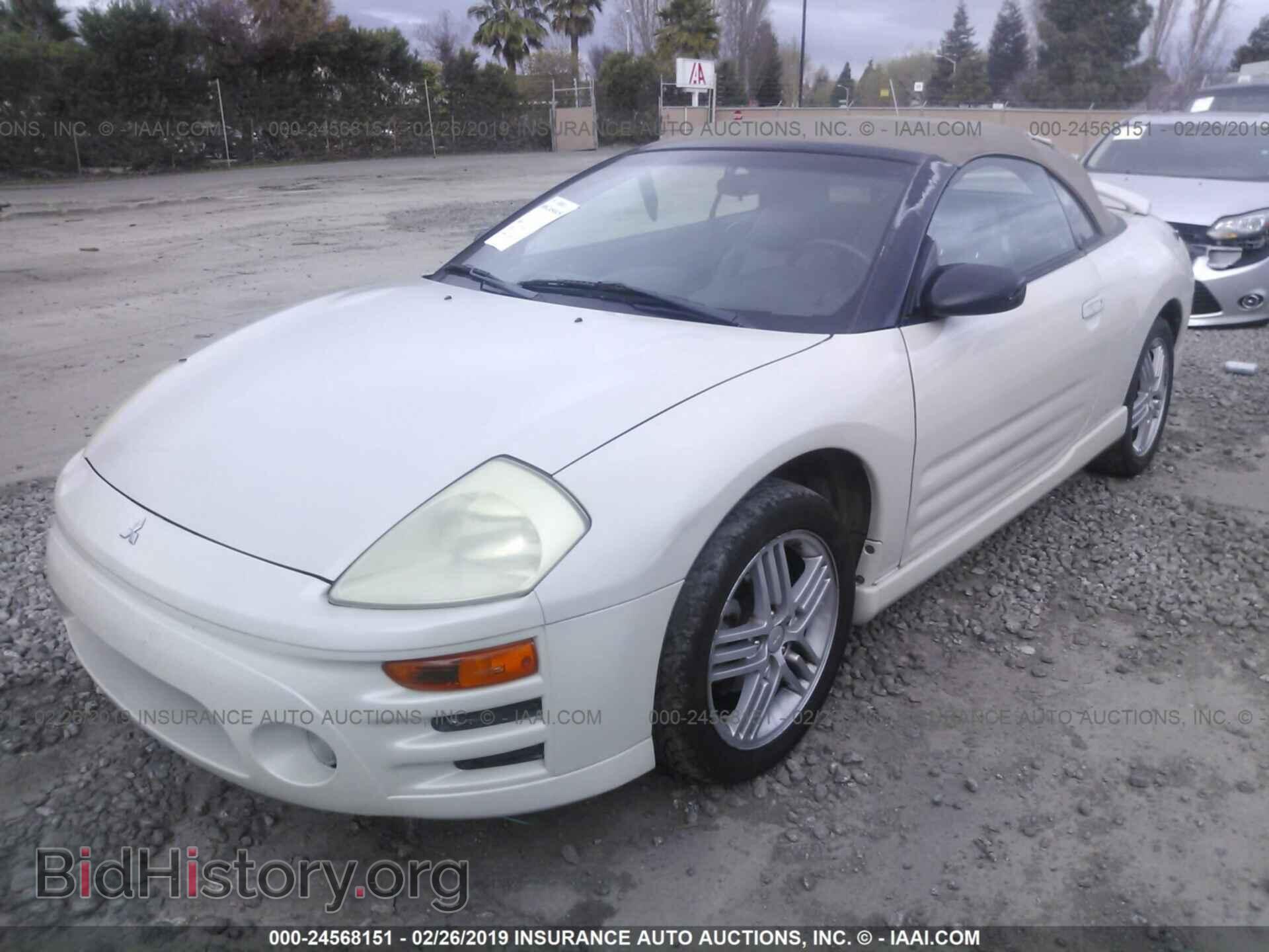 2005 MITSUBISHI ECLIPSE - VIN: 4A3AE75H05E001654 - Фото 2