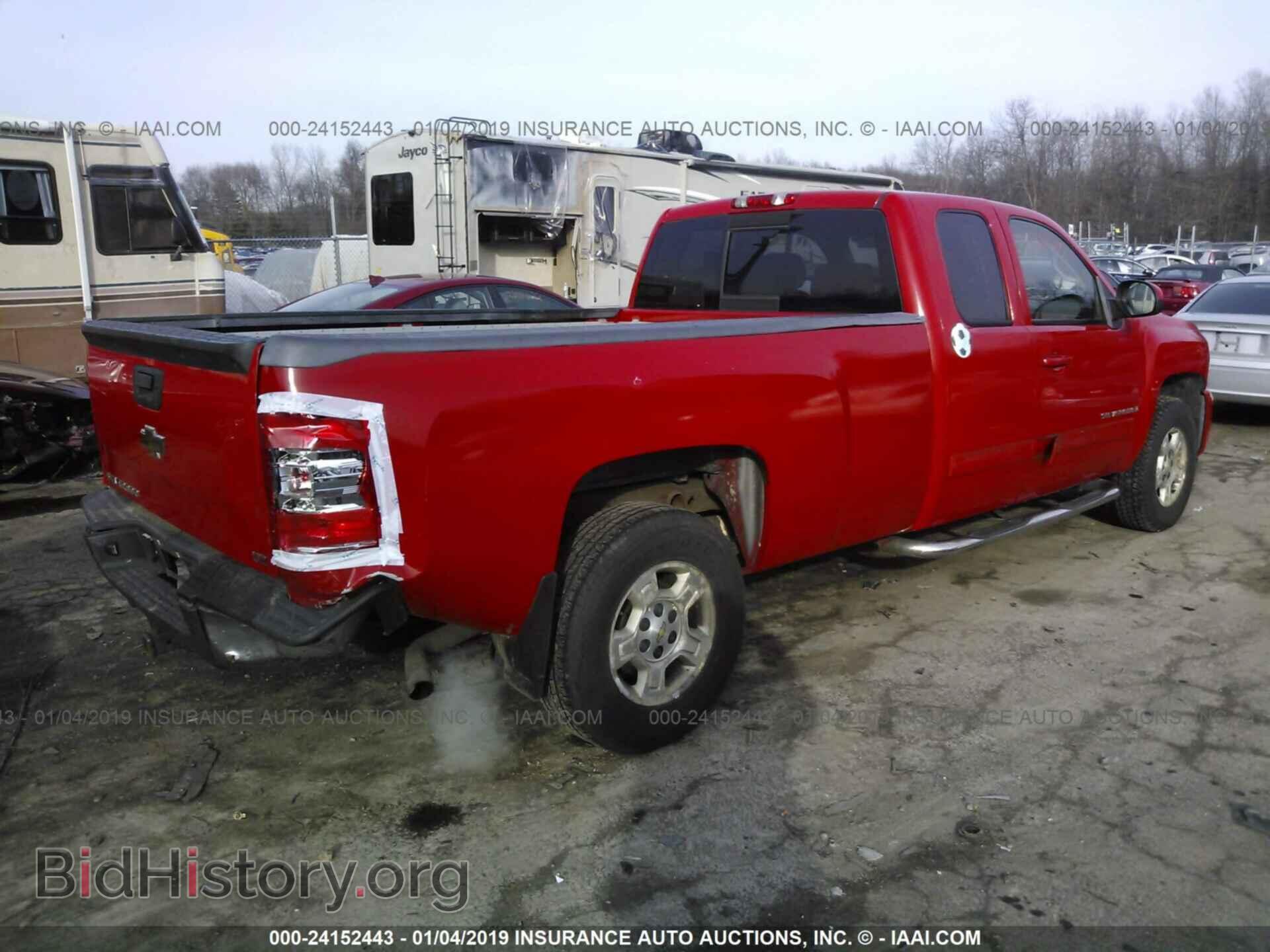 2007 CHEVROLET SILVERADO - VIN: 1GCEK19J67E508620 - Фото 4