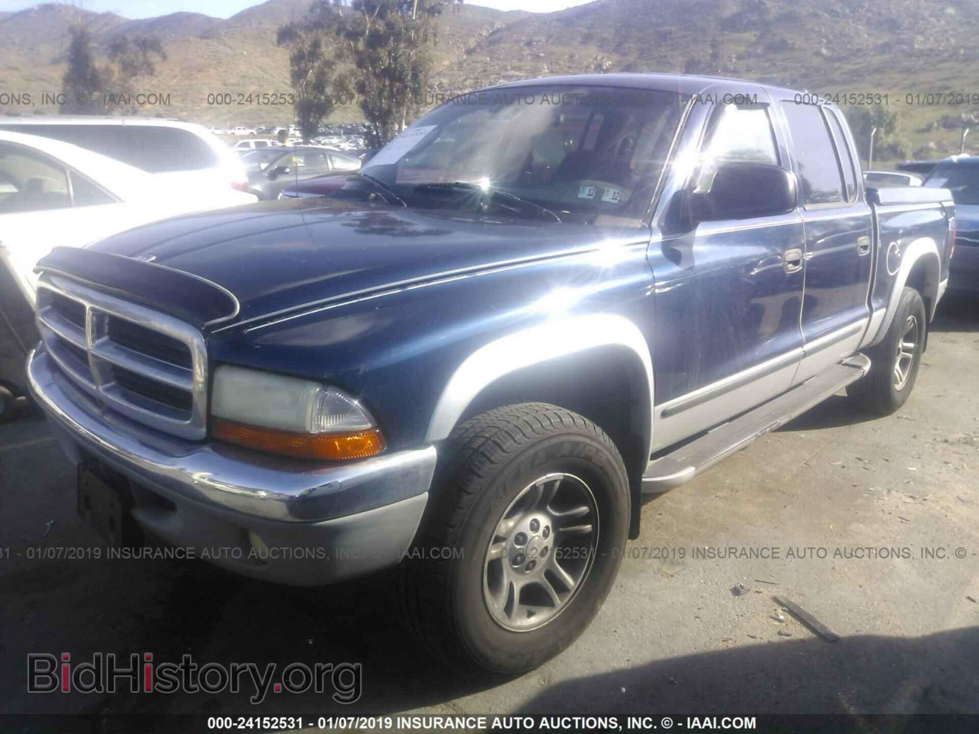 2001 DODGE DAKOTA - VIN: 1B7HG2AN31S224714 - Фото 2