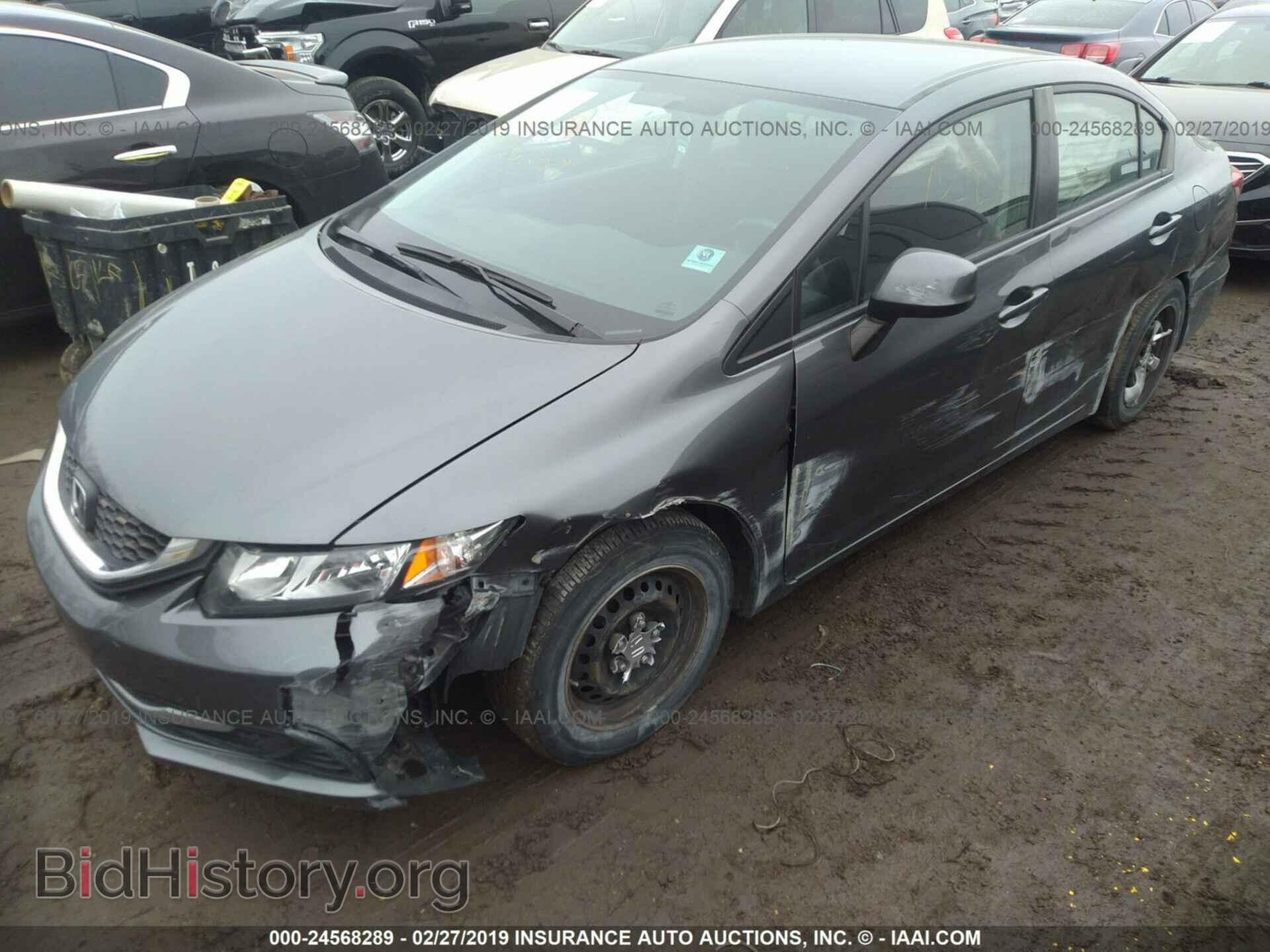 2013 HONDA CIVIC - VIN: 19XFB2F52DE063164 - Фото 2