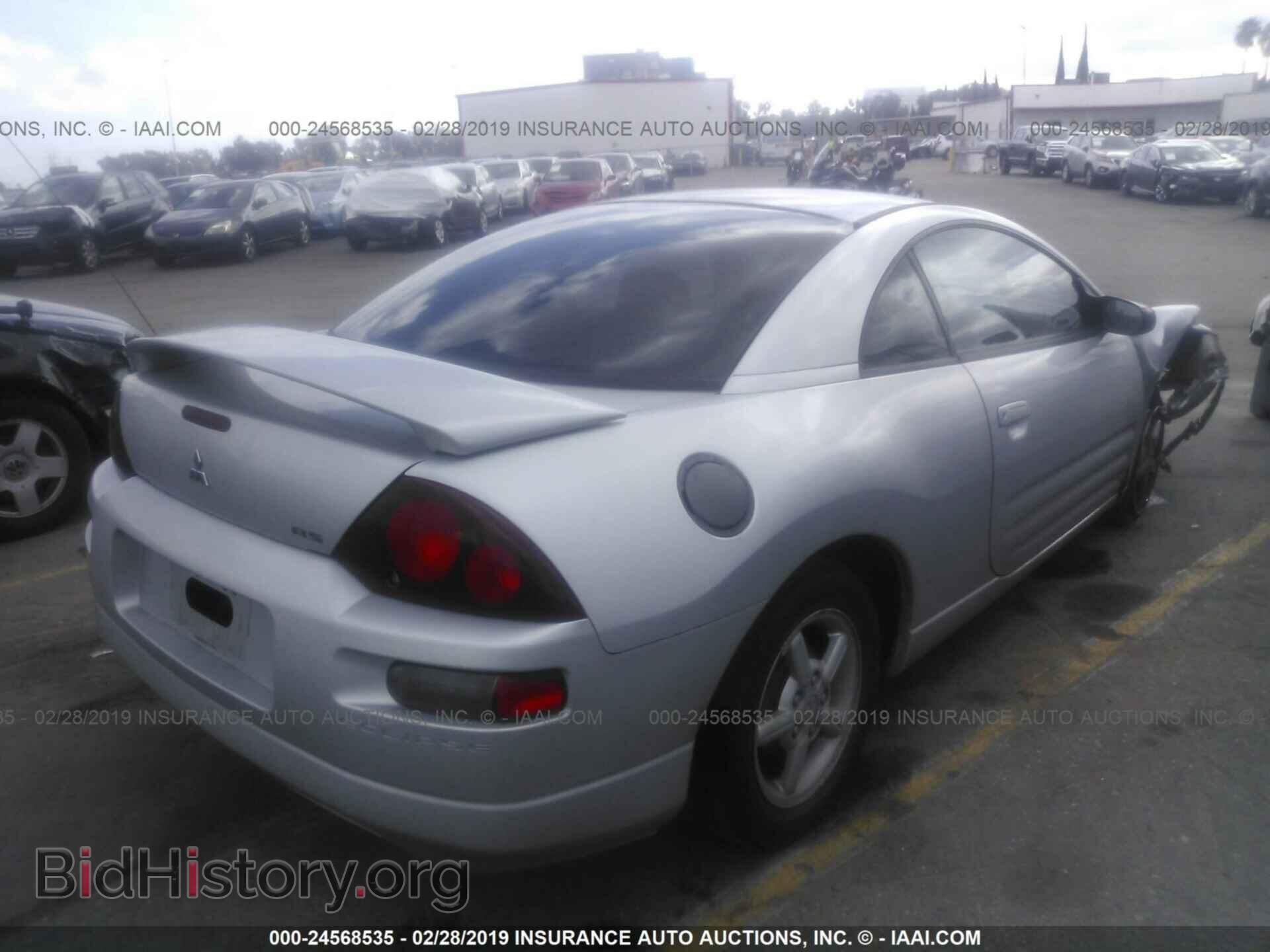 2002 MITSUBISHI ECLIPSE - VIN: 4A3AC34G92E002076 - Фото 4