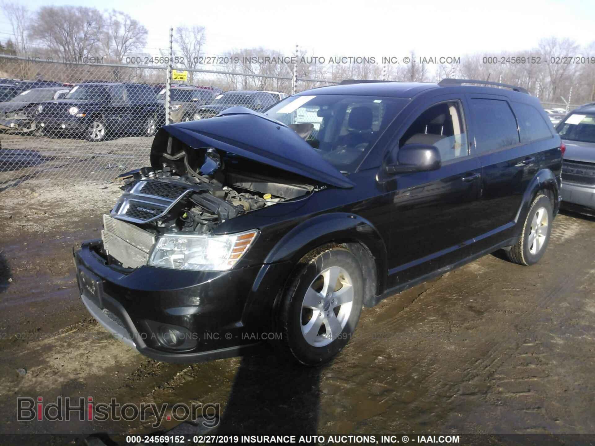 2012 DODGE JOURNEY - VIN: 3C4PDDBG4CT136126 - Фото 2