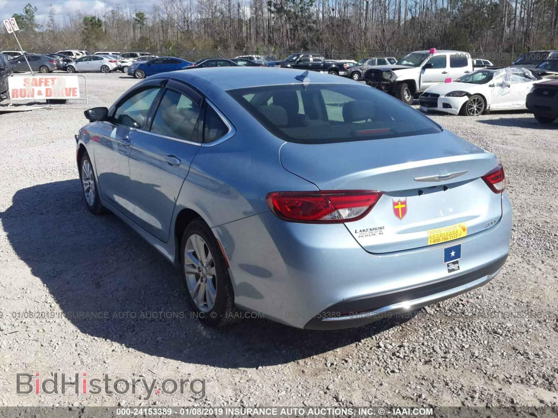 2015 CHRYSLER 200 - VIN: 1C3CCCAB4FN662489 - Photo 3