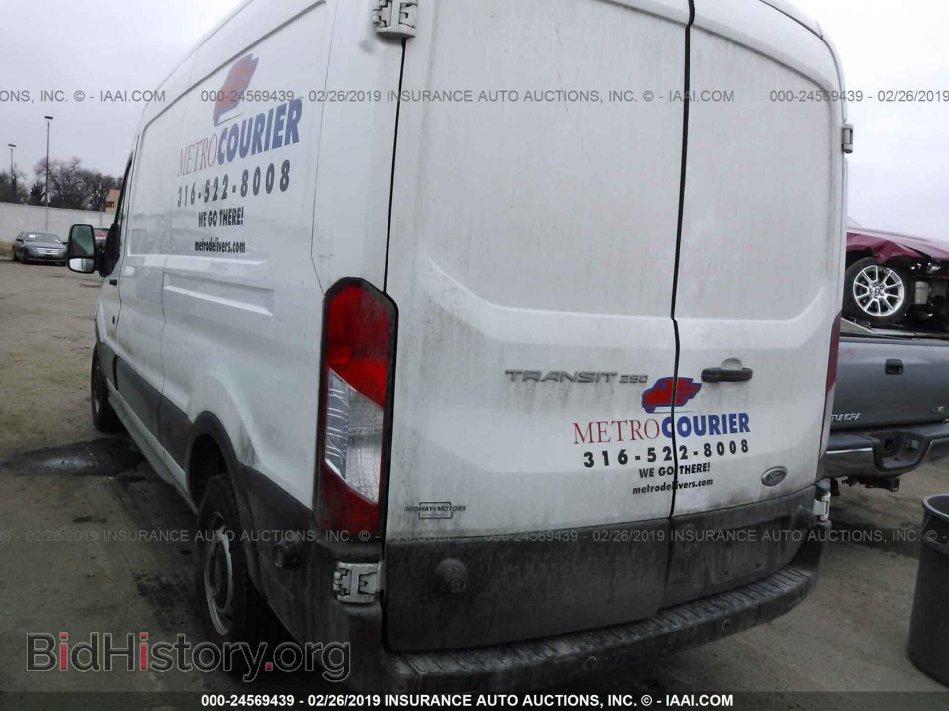 2017 FORD TRANSIT - VIN: 1FTYR2CM7HKA27411 - Фото 3
