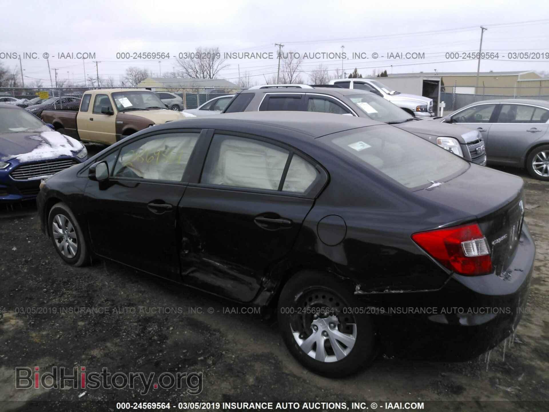 2012 HONDA CIVIC - VIN: 19XFB2F54CE314216 - Photo 3