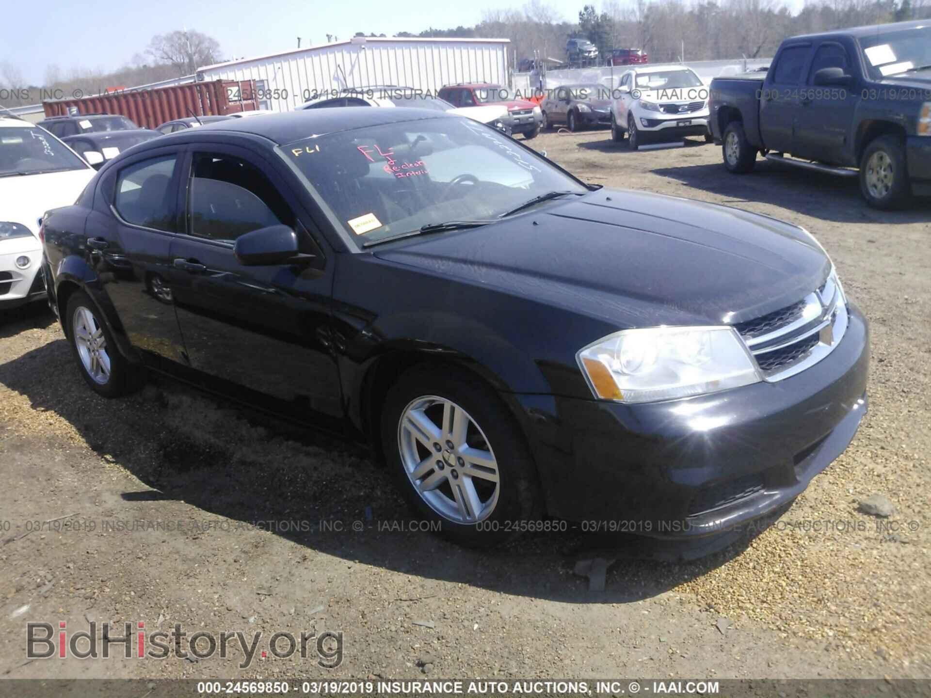 Фотография 1C3CDZCB8CN272360 - DODGE AVENGER 2012