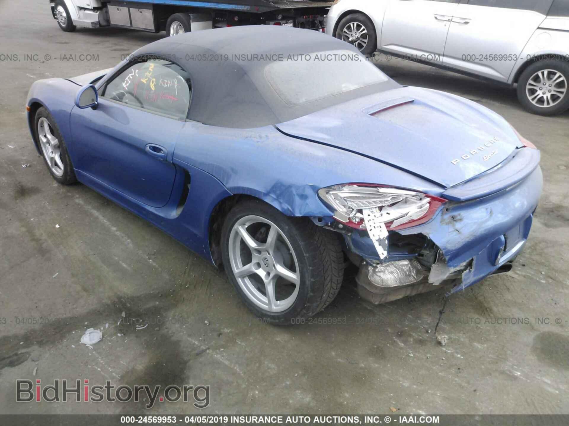 2014 PORSCHE BOXSTER - VIN: WP0CA2A85ES121970 - Фото 3