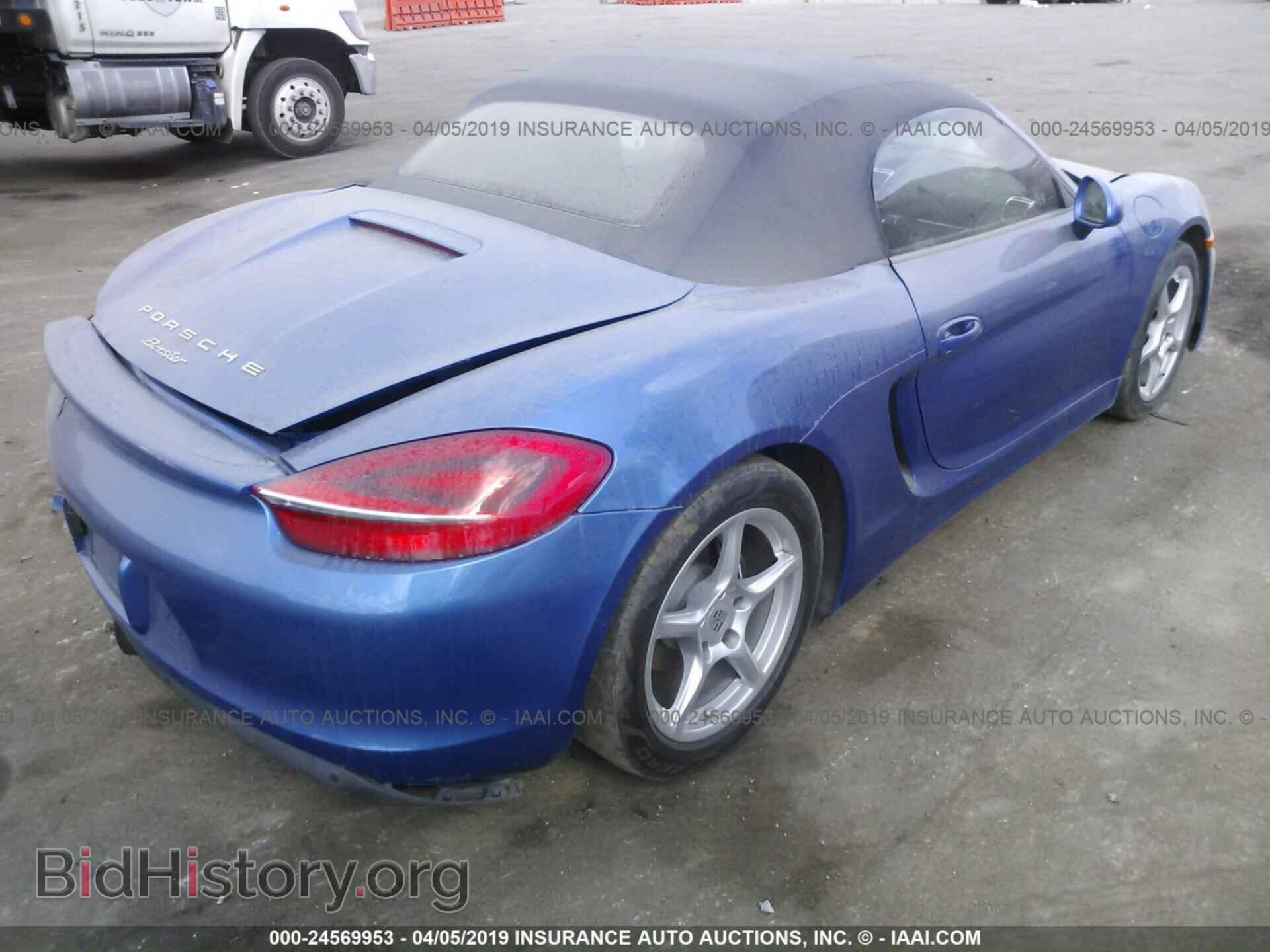 2014 PORSCHE BOXSTER - VIN: WP0CA2A85ES121970 - Фото 4