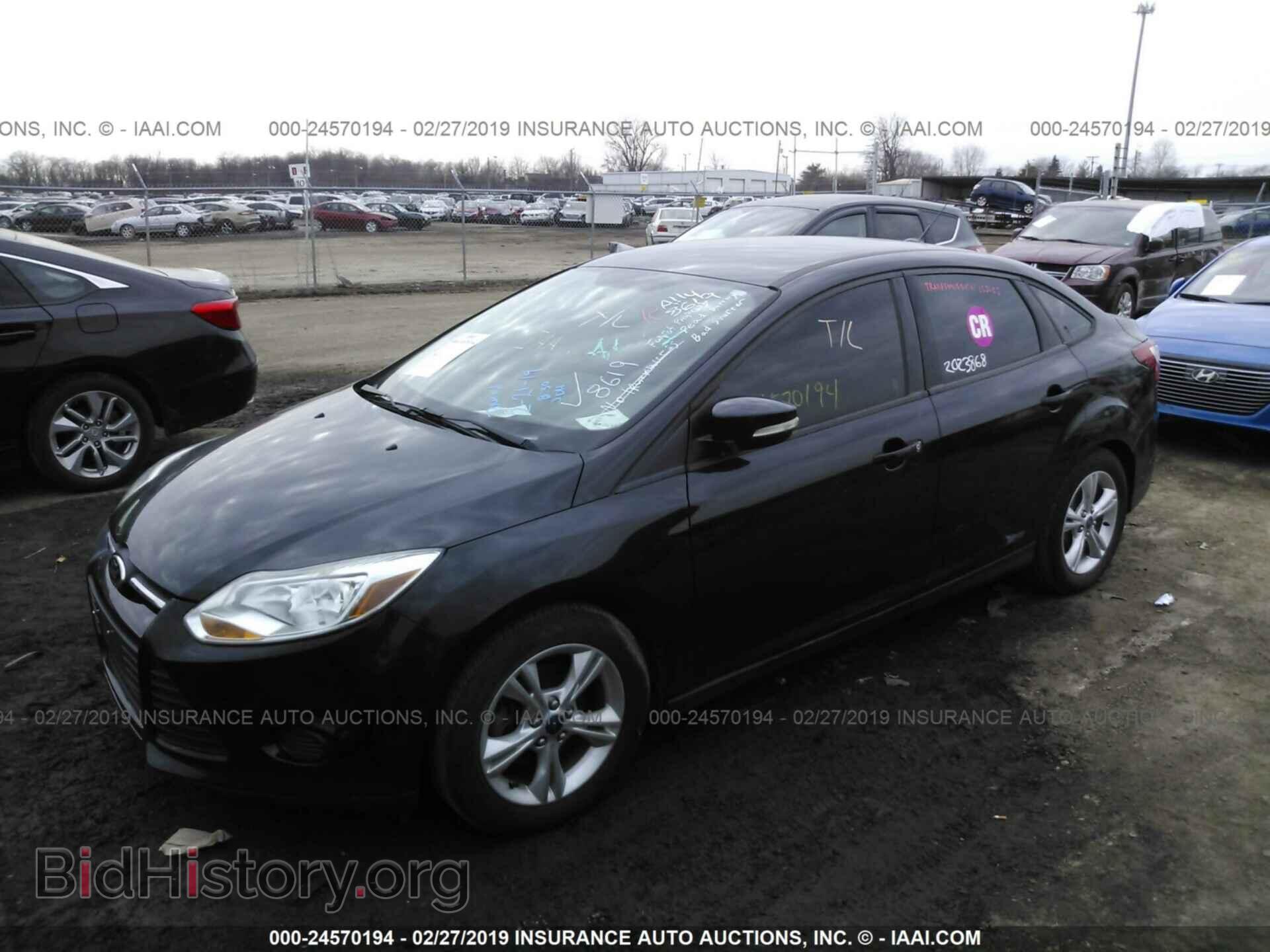 2014 FORD FOCUS - VIN: 1FADP3F20EL148619 - Фото 2